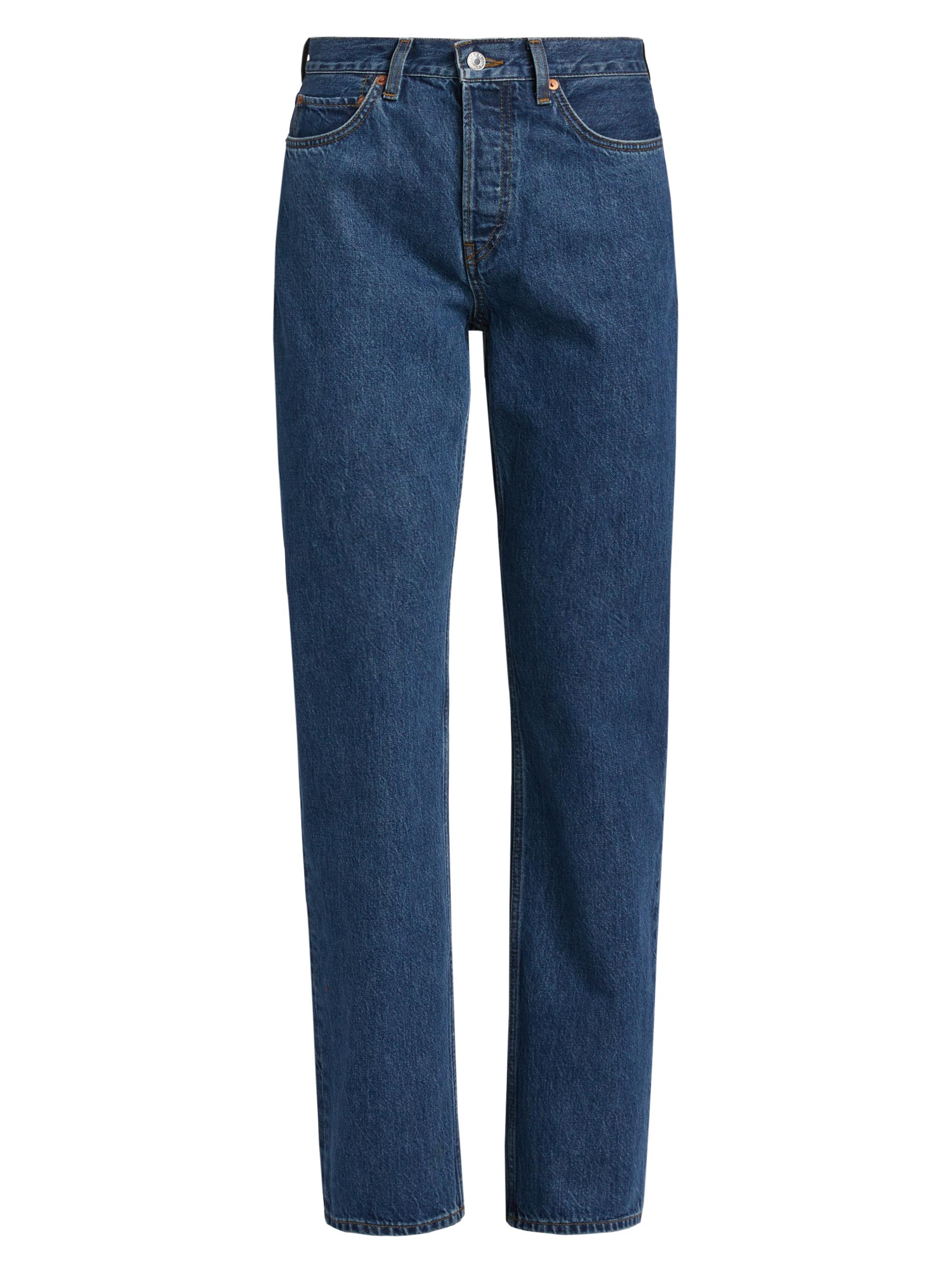 Re/done 90s High-Rise Rigid Straight Jeans | Saks Fifth Avenue