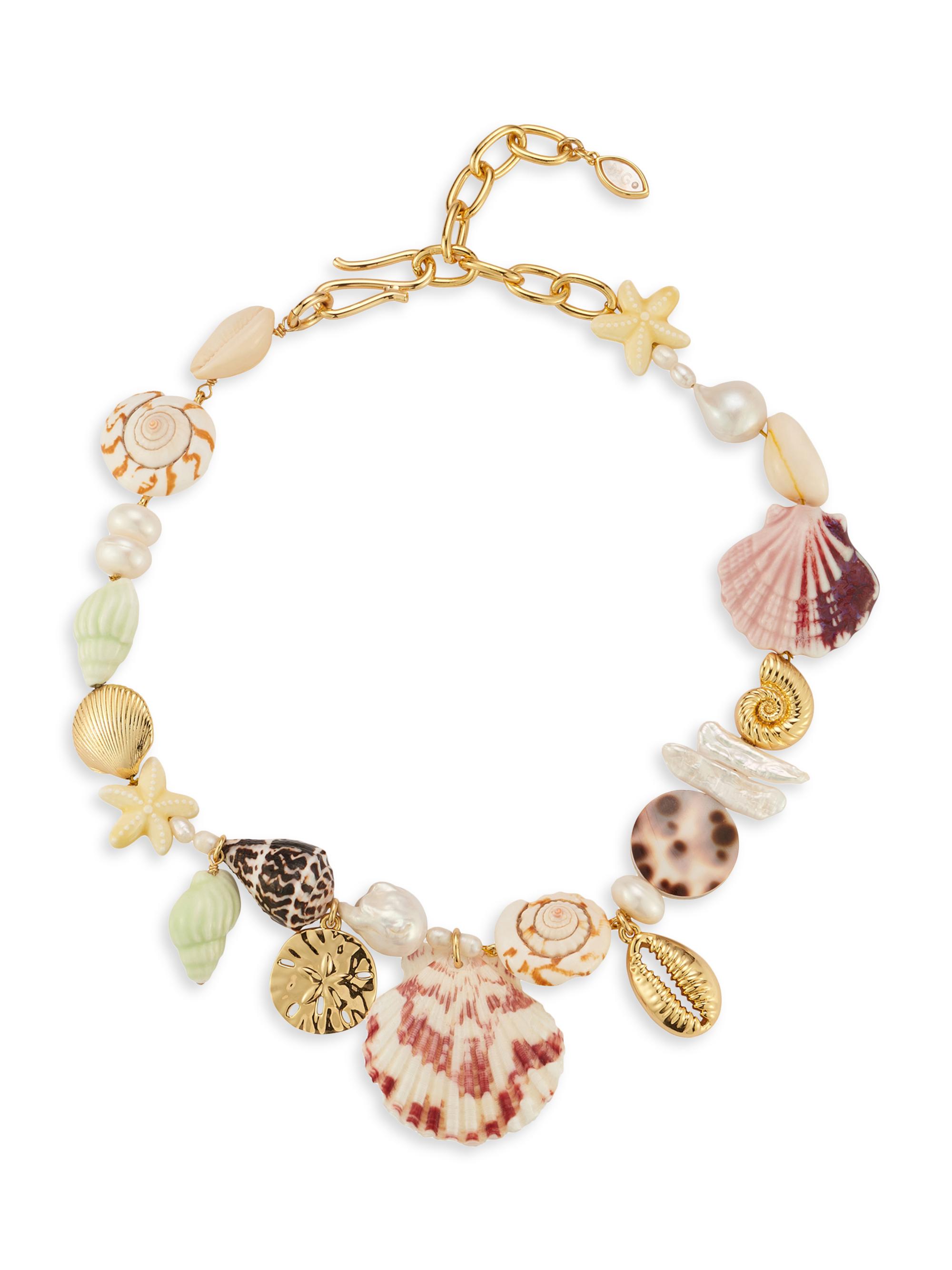 Mignonne Gavigan Women's Emmi 14K-Gold-Plated & Mixed Stone Necklace