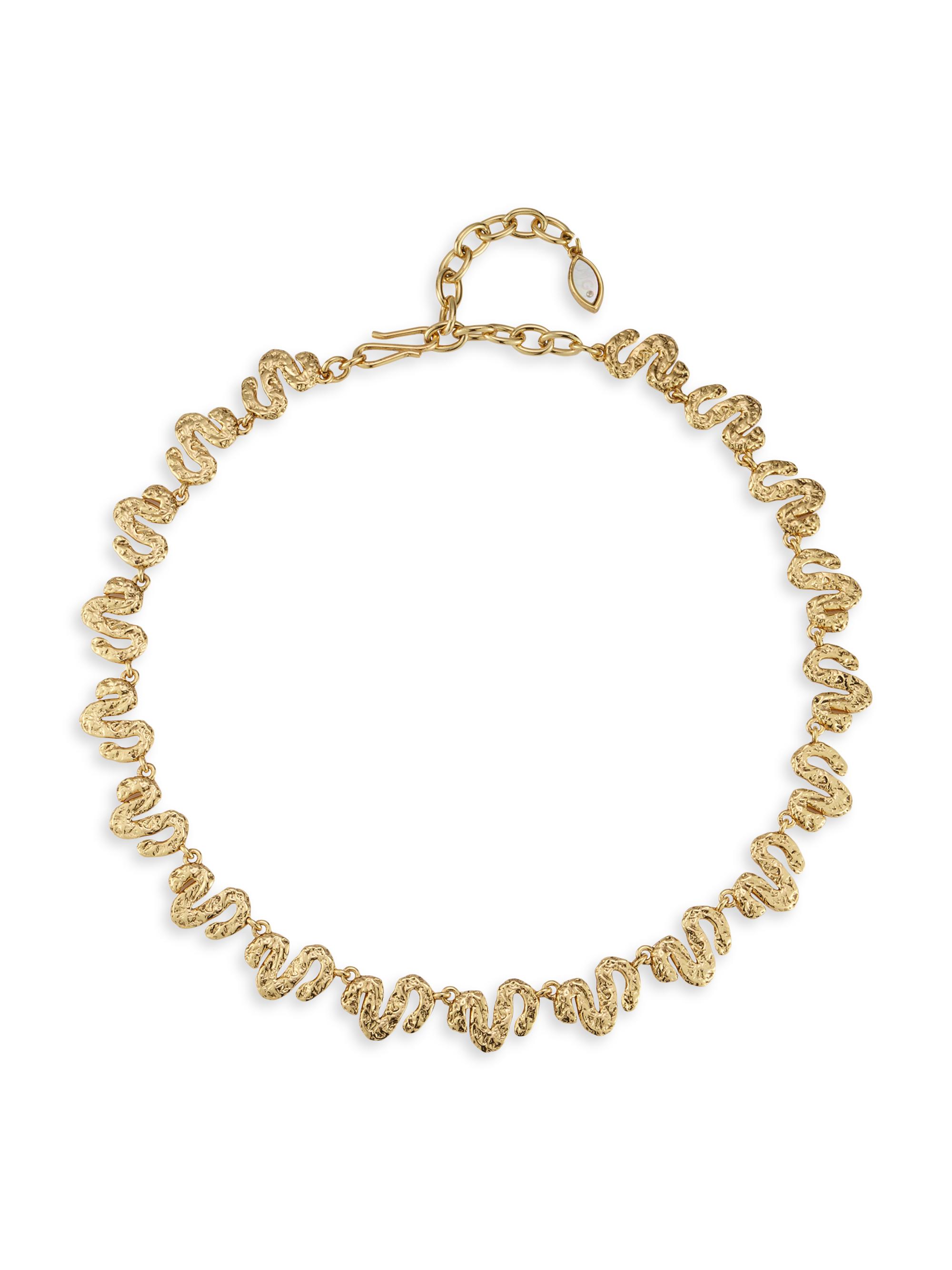 Mignonne Gavigan Women's Dita 14K-Gold-Plated Collar Necklace - Antique Gold