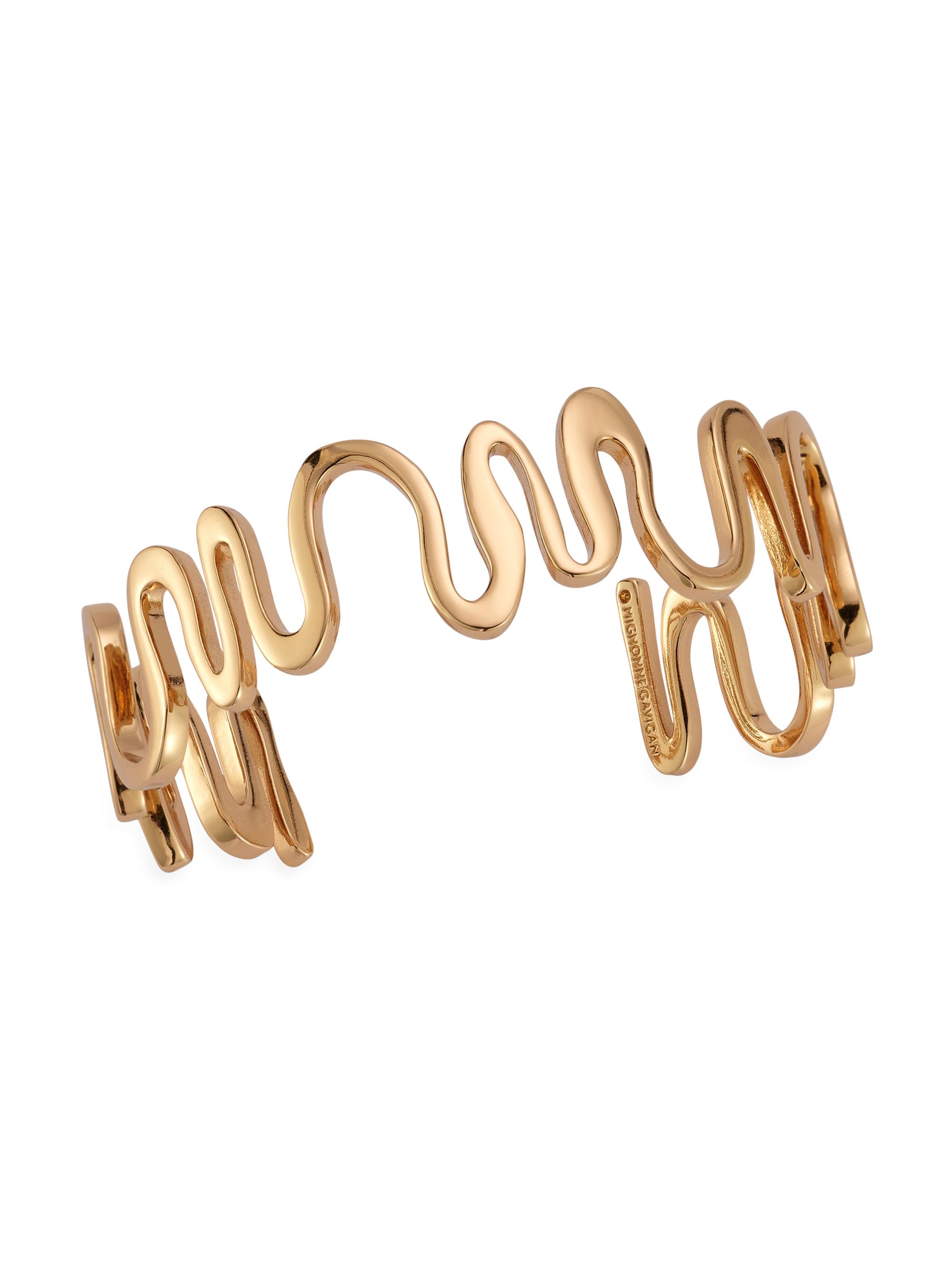Mignonne Gavigan Women's Martina 14K-Gold-Plated Cuff Bracelet - Antique Gold