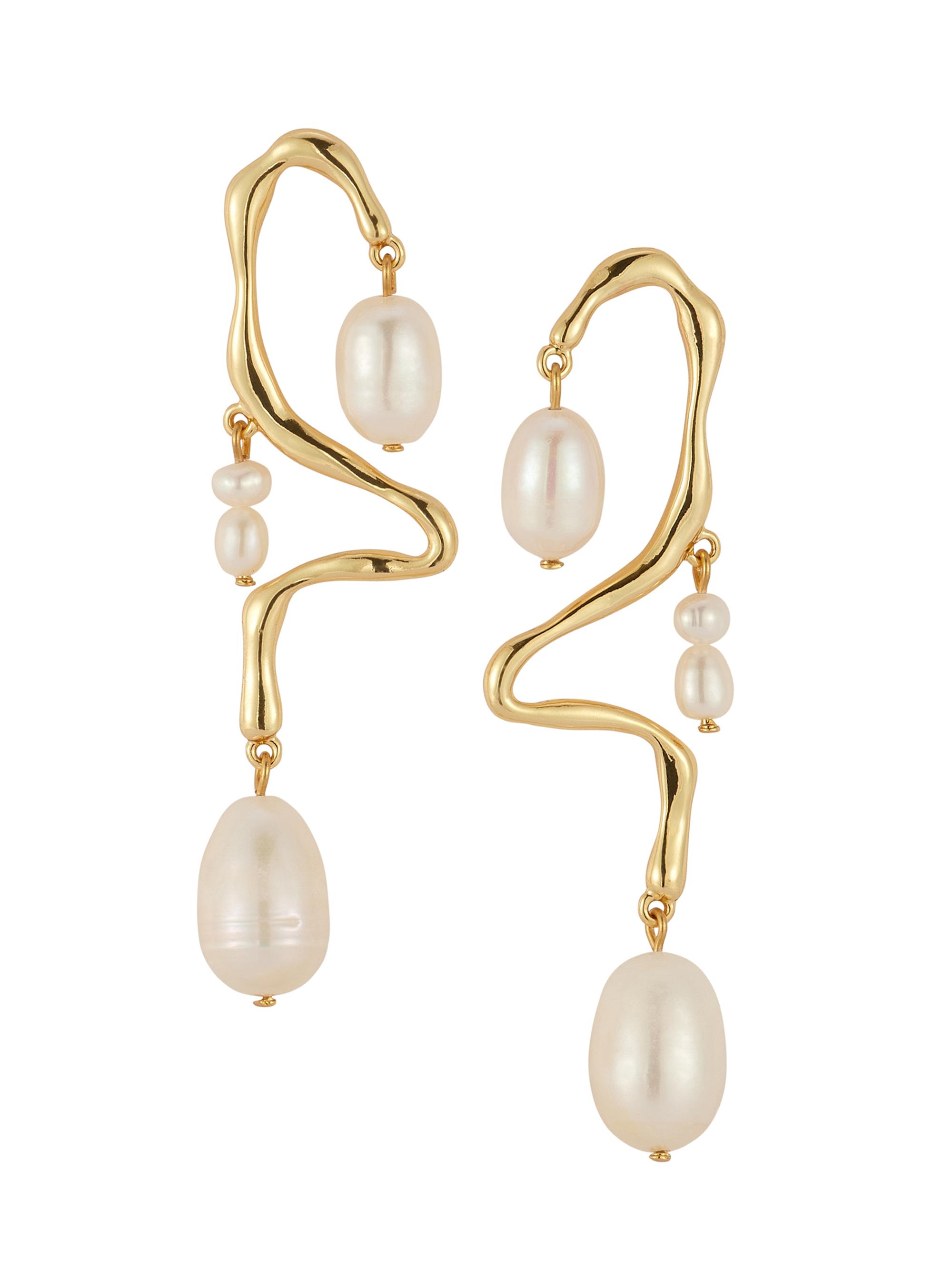 Mignonne Gavigan Women's Camila 14K-Gold-Plated & Freshwater Pearl Drop Earrings - Gold