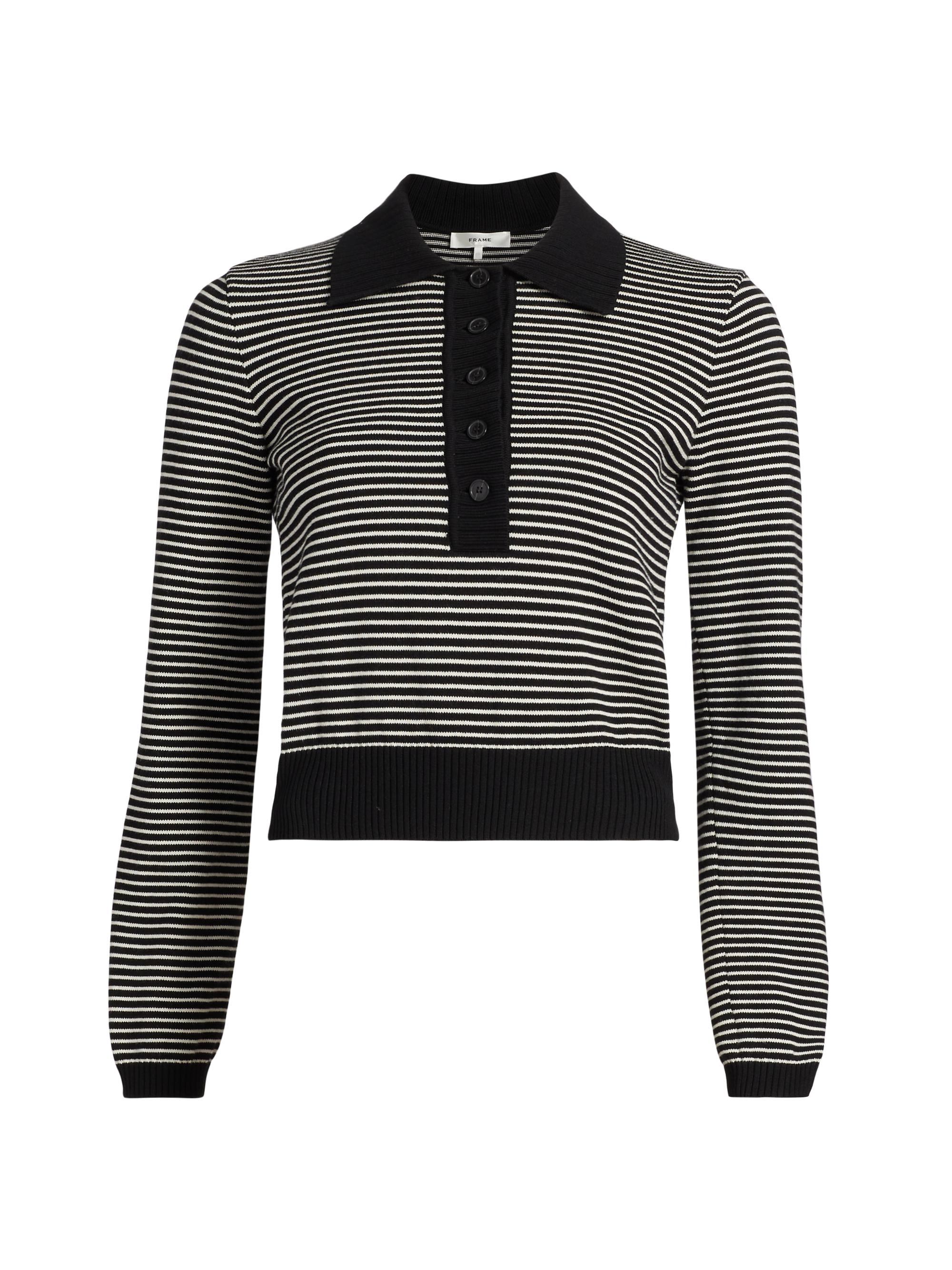 FRAME Women's The Graduate Sweater - Black Multi