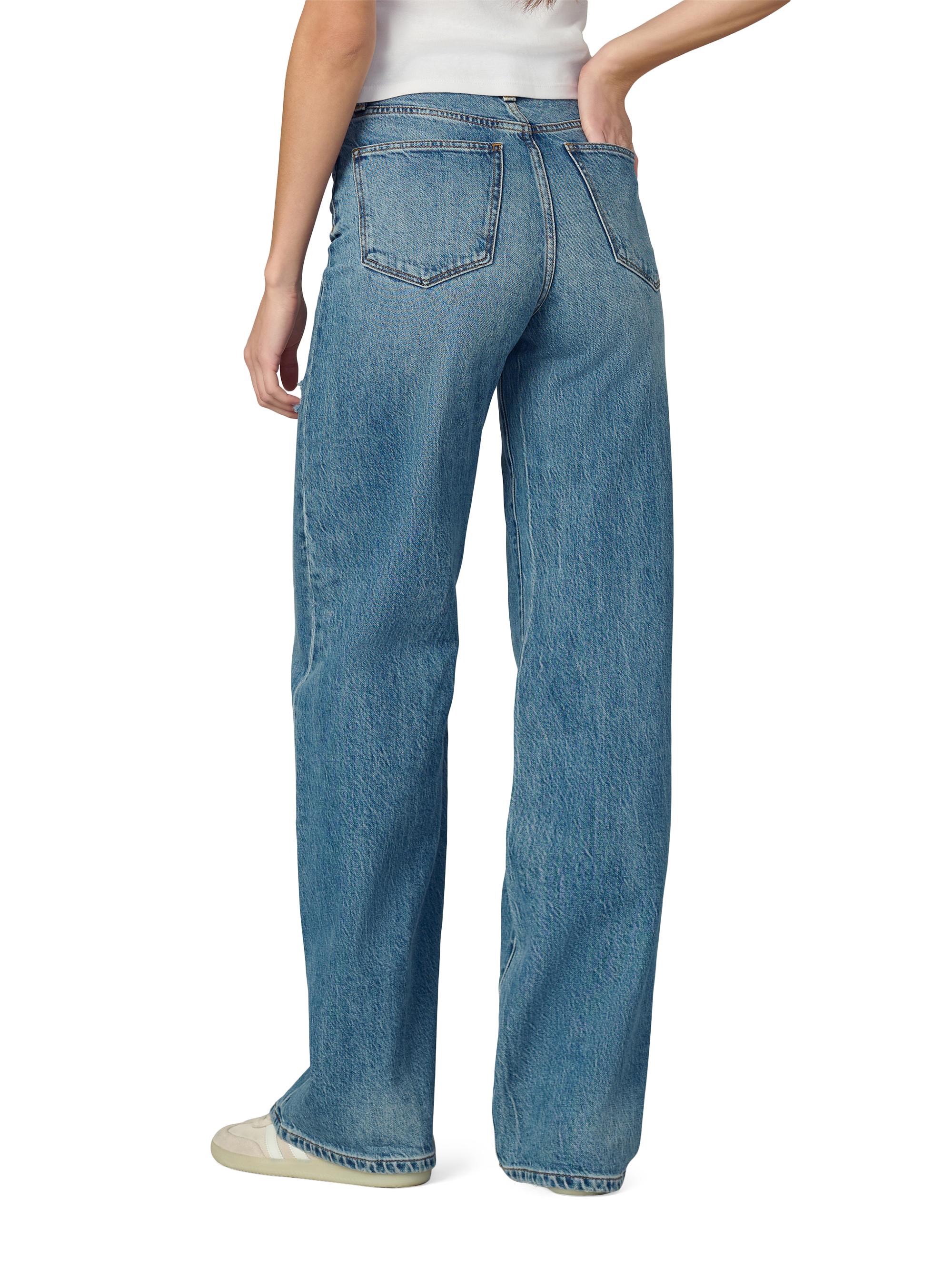 Joe's Jeans The Mia Distressed High-Rise Wide-Leg Jeans | Saks