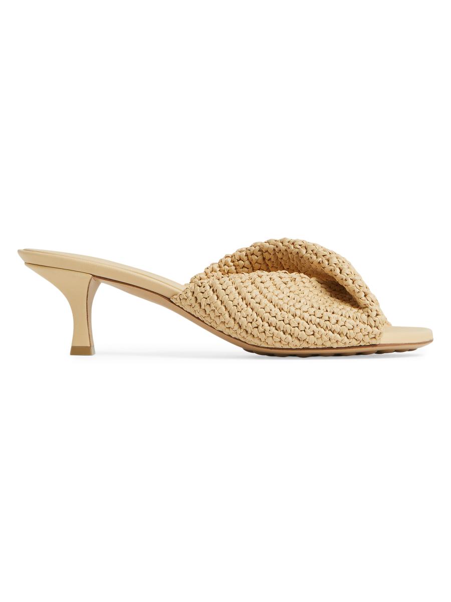 BOTTEGA VENETA イエローミュール Leather mules Bottega Veneta Yellow size 39 EU in Leather