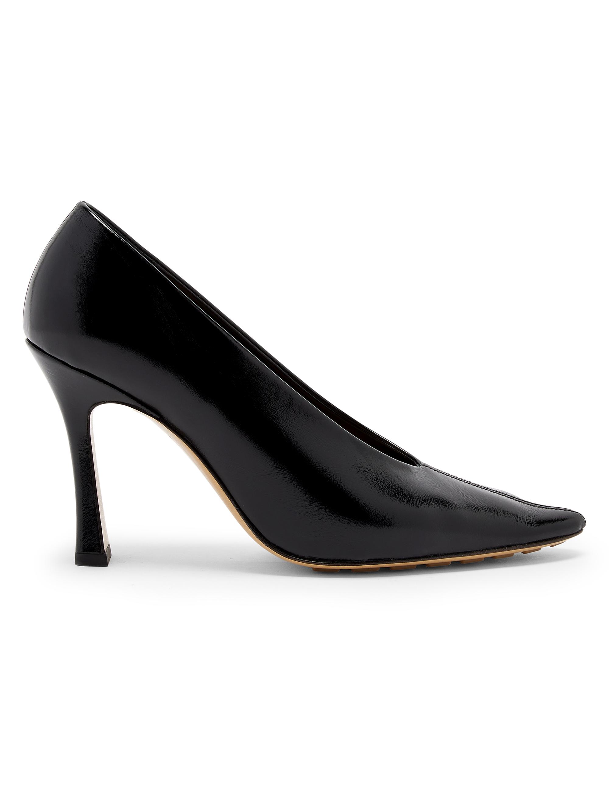 Bottega Veneta Women's Sofia 90MM Leather Pumps - Black