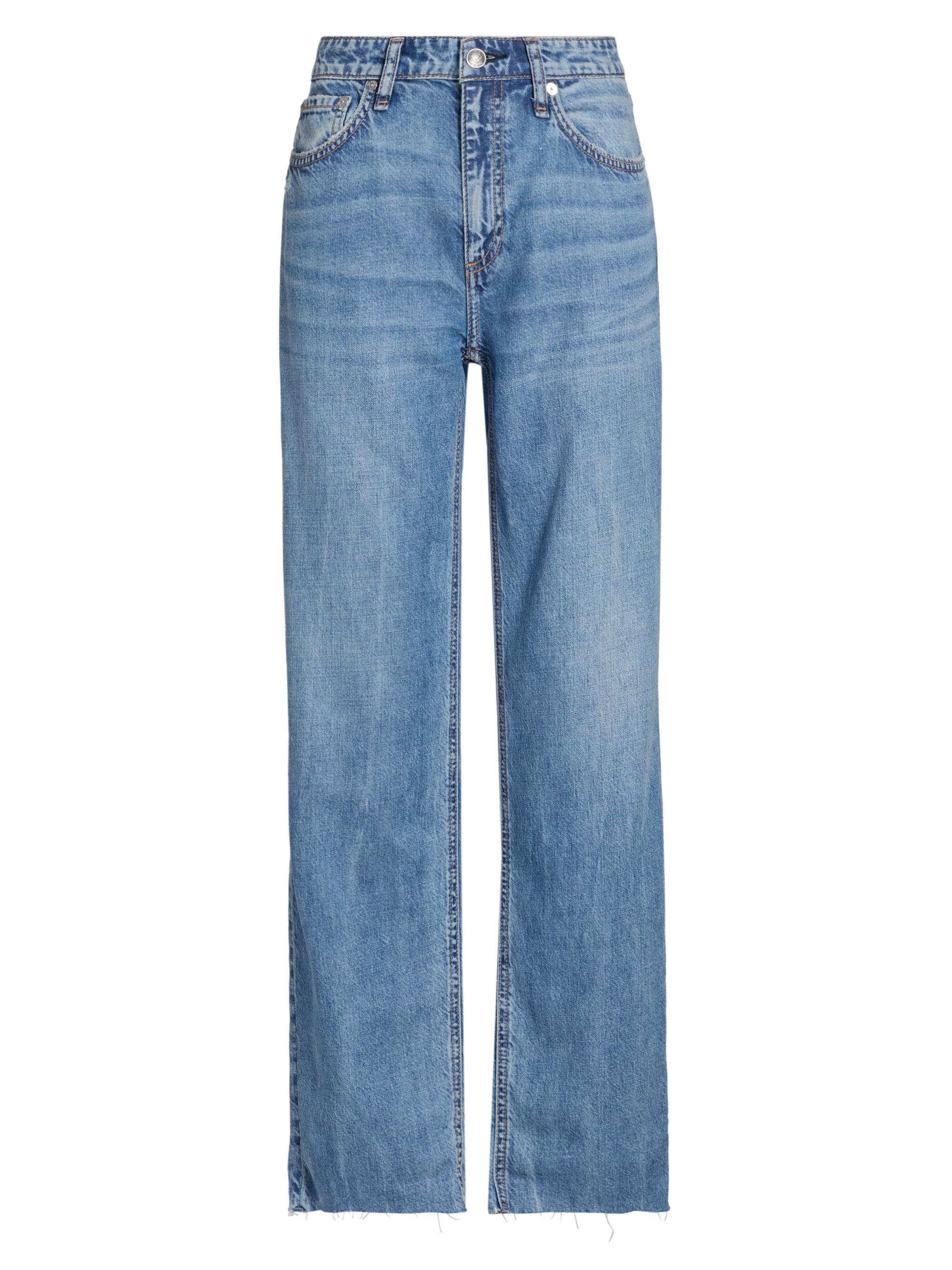rag & bone Women's Baggy Dre Featherweight Low-Rise Boyfriend Jeans - Orian