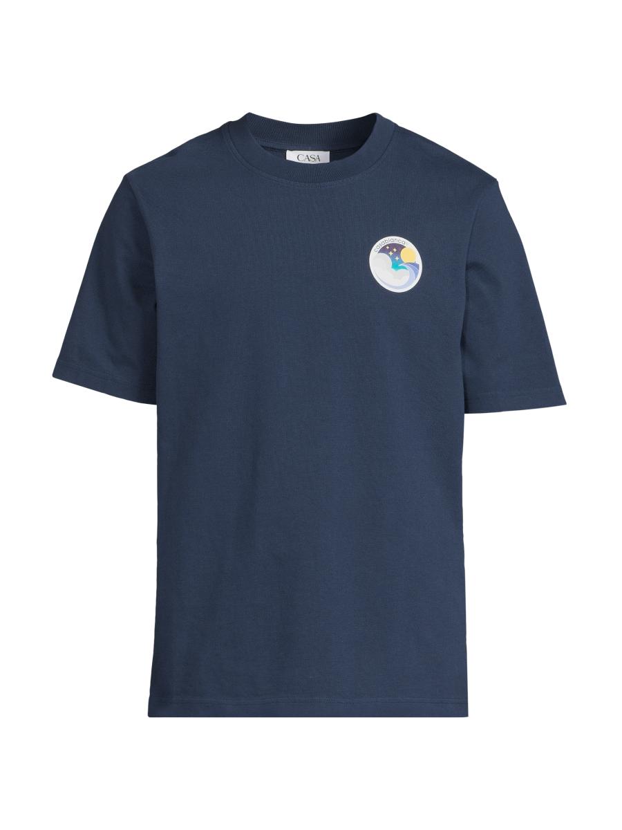 Casablanca Tシャツ Casablanca ロゴ Tシャツ | グリーン | FARFETCH JP