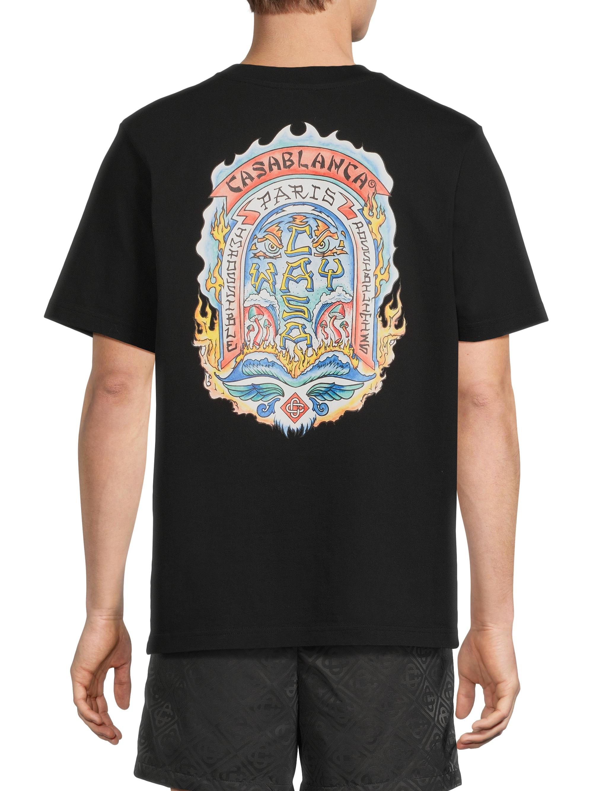 Casablanca Casa Way Skate Printed T-Shirt | Saks Fifth Avenue