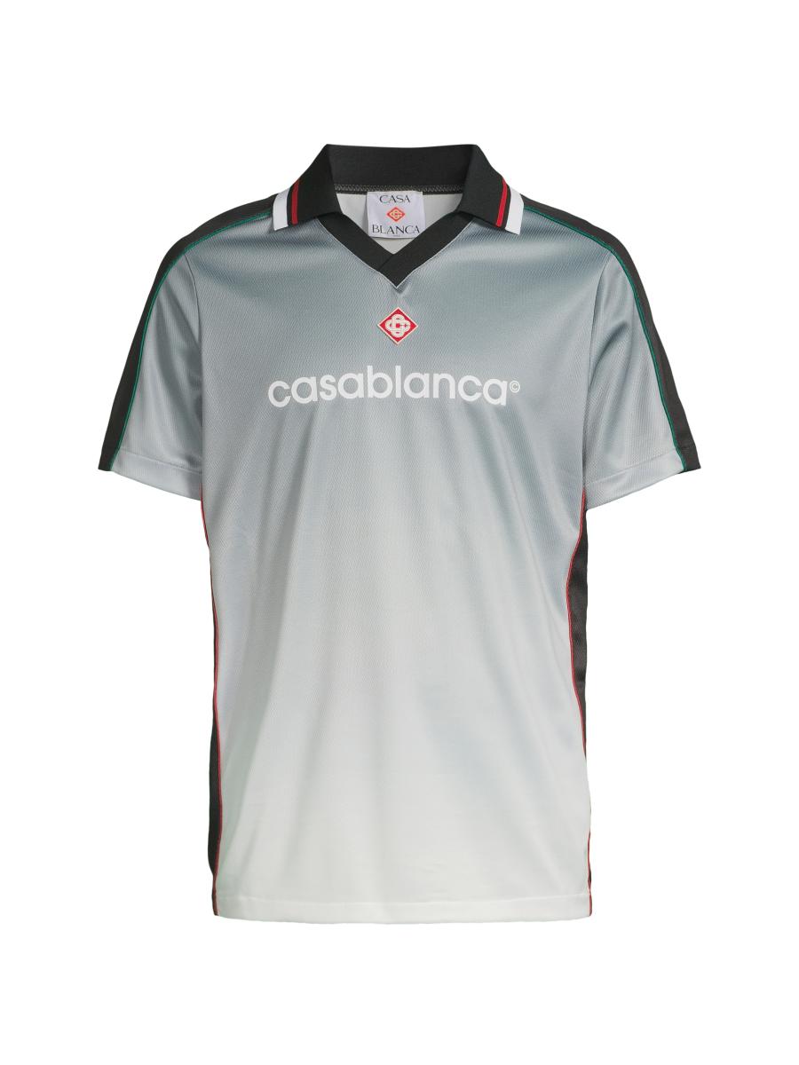 Tシャツ・カットソー Casablanca FOOTBALL T-SHIRT (U MPF25 JTP 375 01GRADIENT) U-MPF25-JTP-375-01_01_grande.