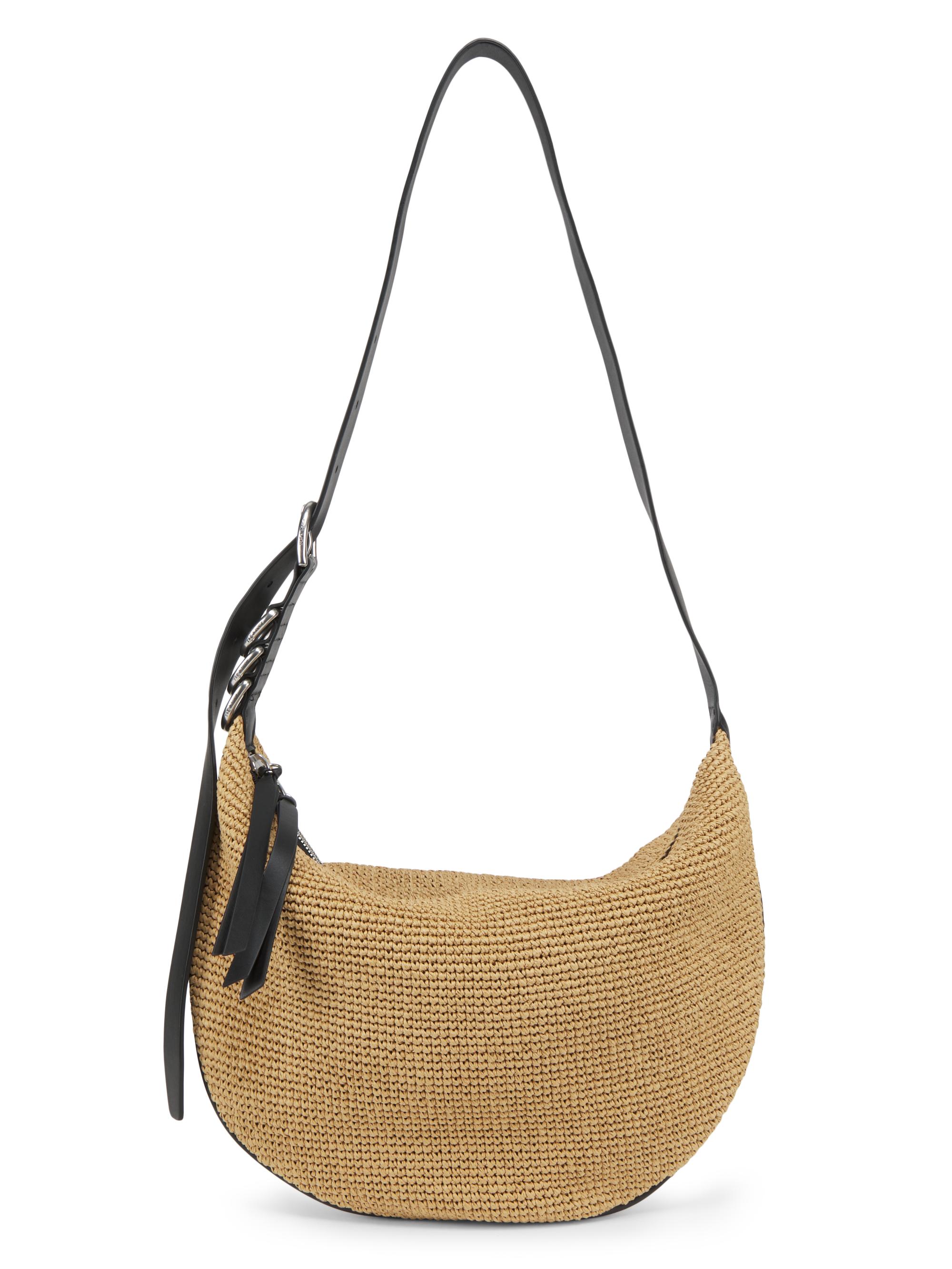 rag & bone Women's  Mercer Straw Hobo Bag - Natural