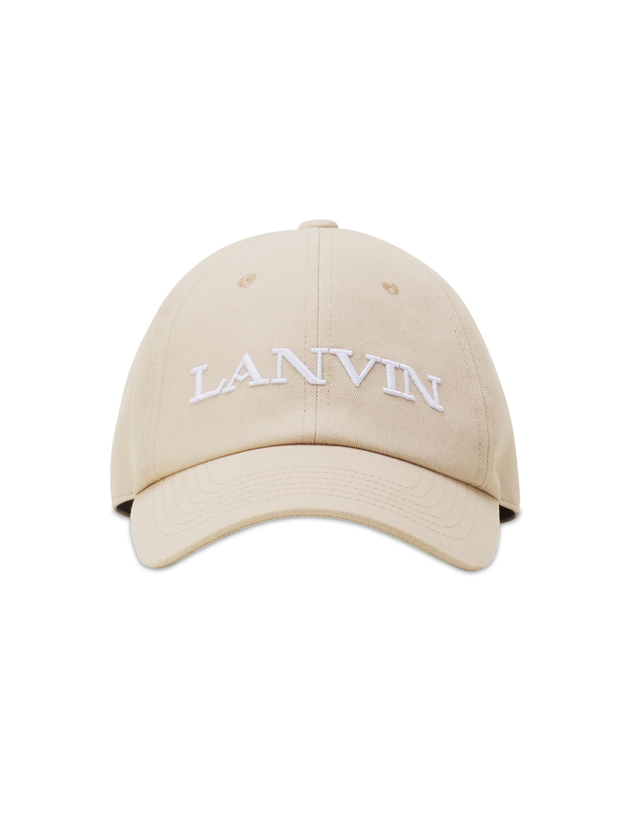 Lanvin Men's  Cotton Cap - Beige