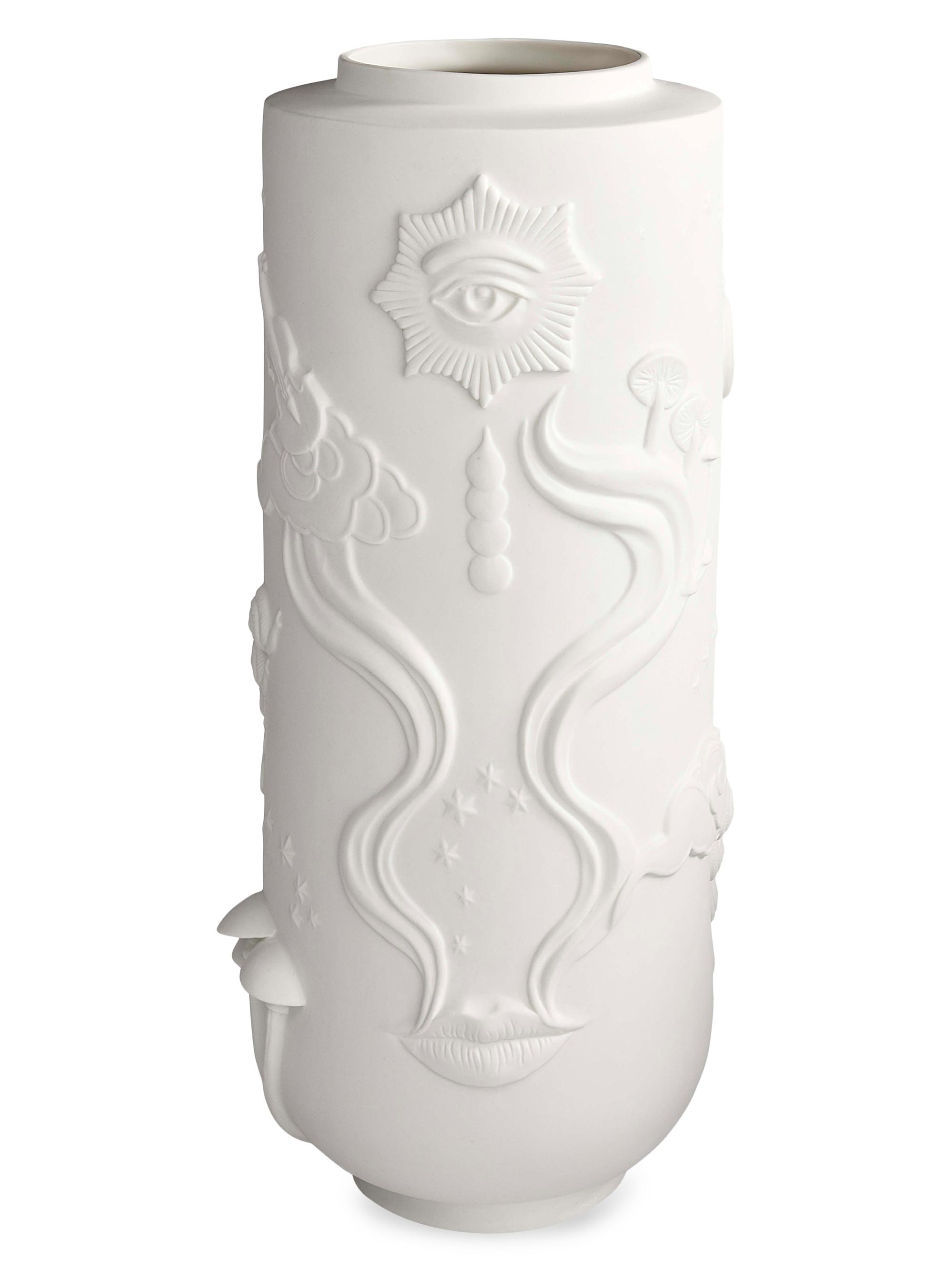 Jonathan Adler Dreamscape Porcelain Vase - White