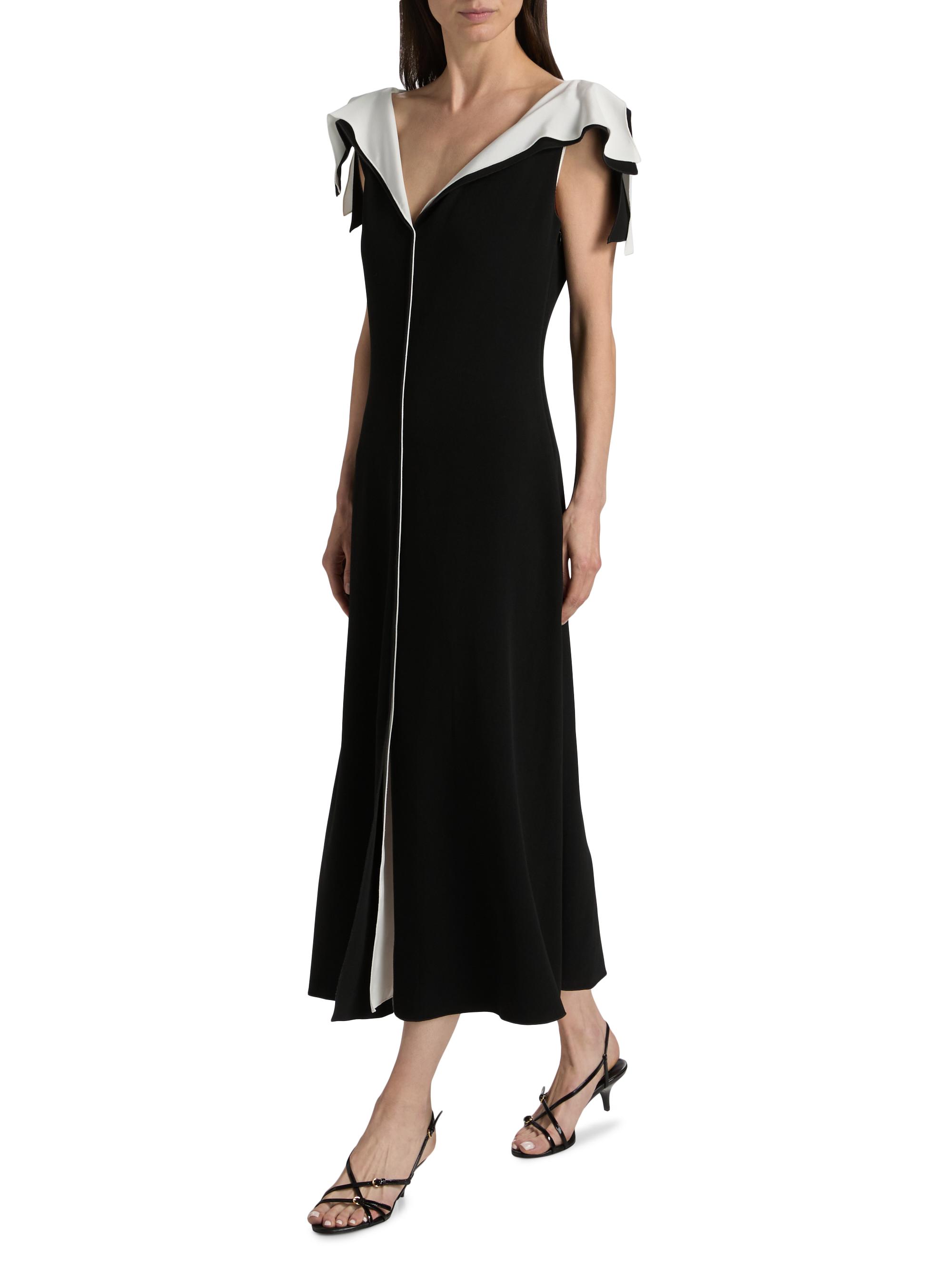 Altuzarra Jophee Draped-Shoulder Cocktail Dress | Saks Fifth Avenue