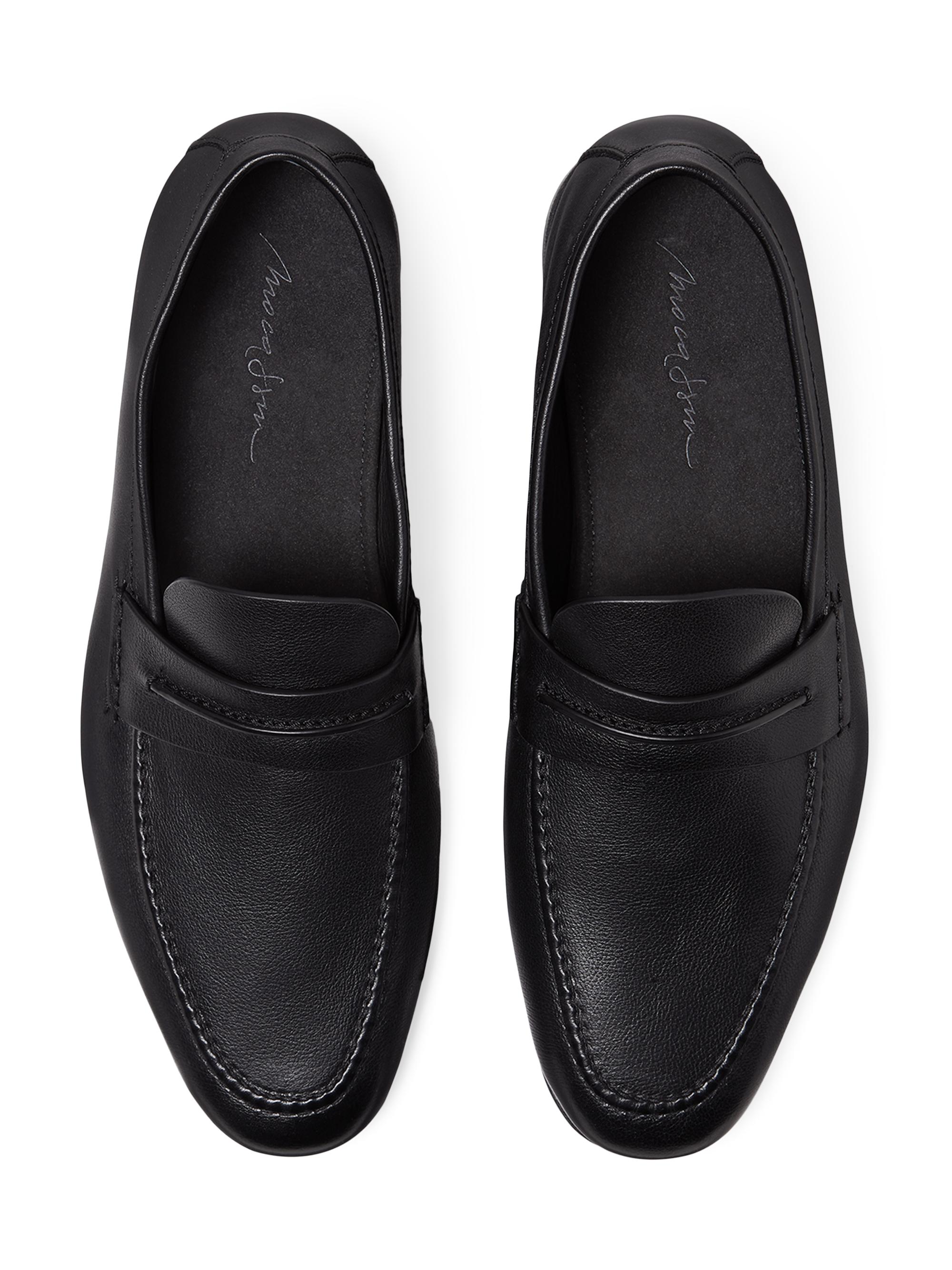 ZEGNA Natural Grain Leather Mocassin Loafer | Saks Fifth Avenue