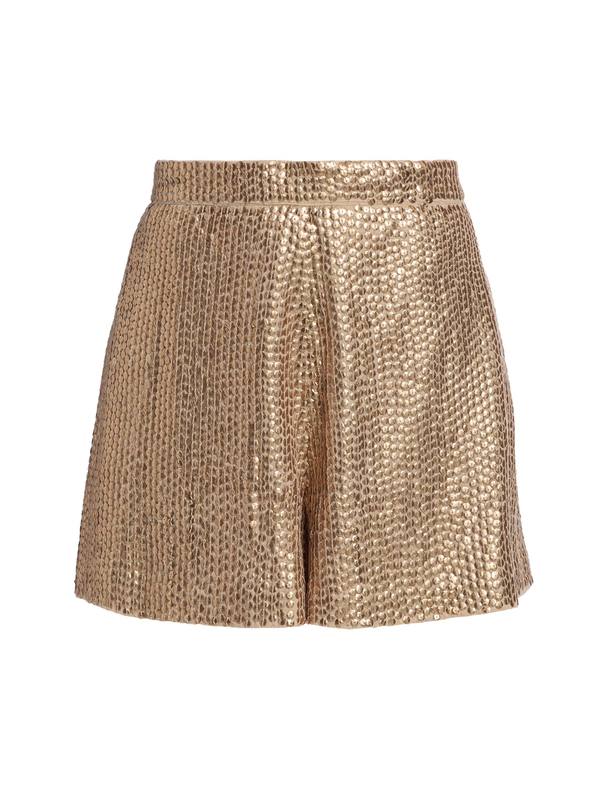 Kobi Halperin Women's Ocean Metallic Sequin Shorts - Sand