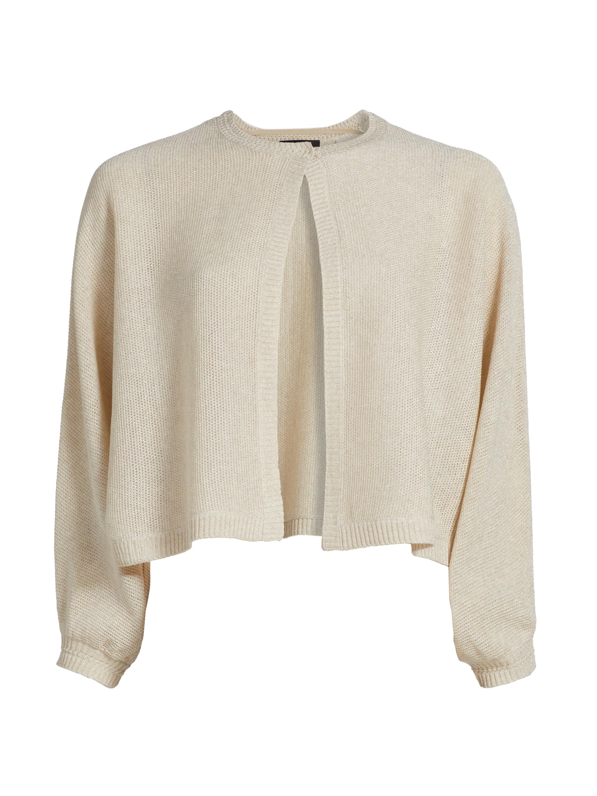 Kobi Halperin Women's Loft Cove Metallic Cardigan - Natural