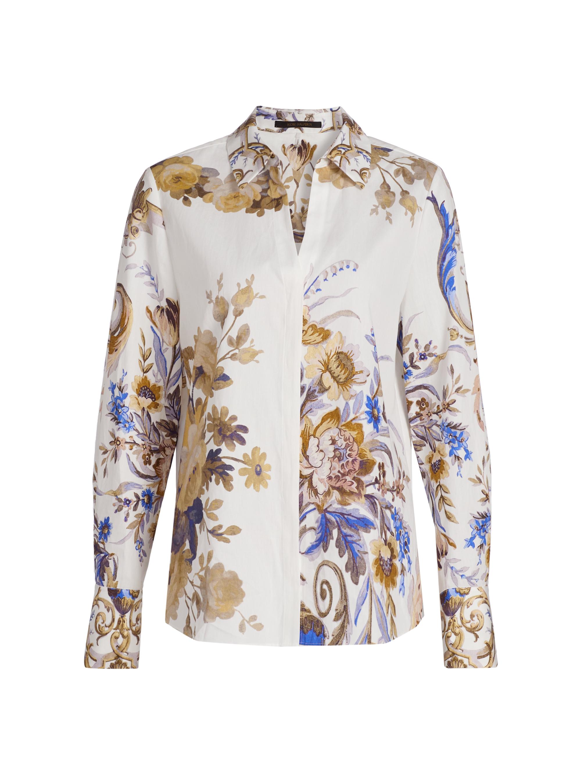 Kobi Halperin Women's Laurent Floral Button-Up Blouse -  Multi