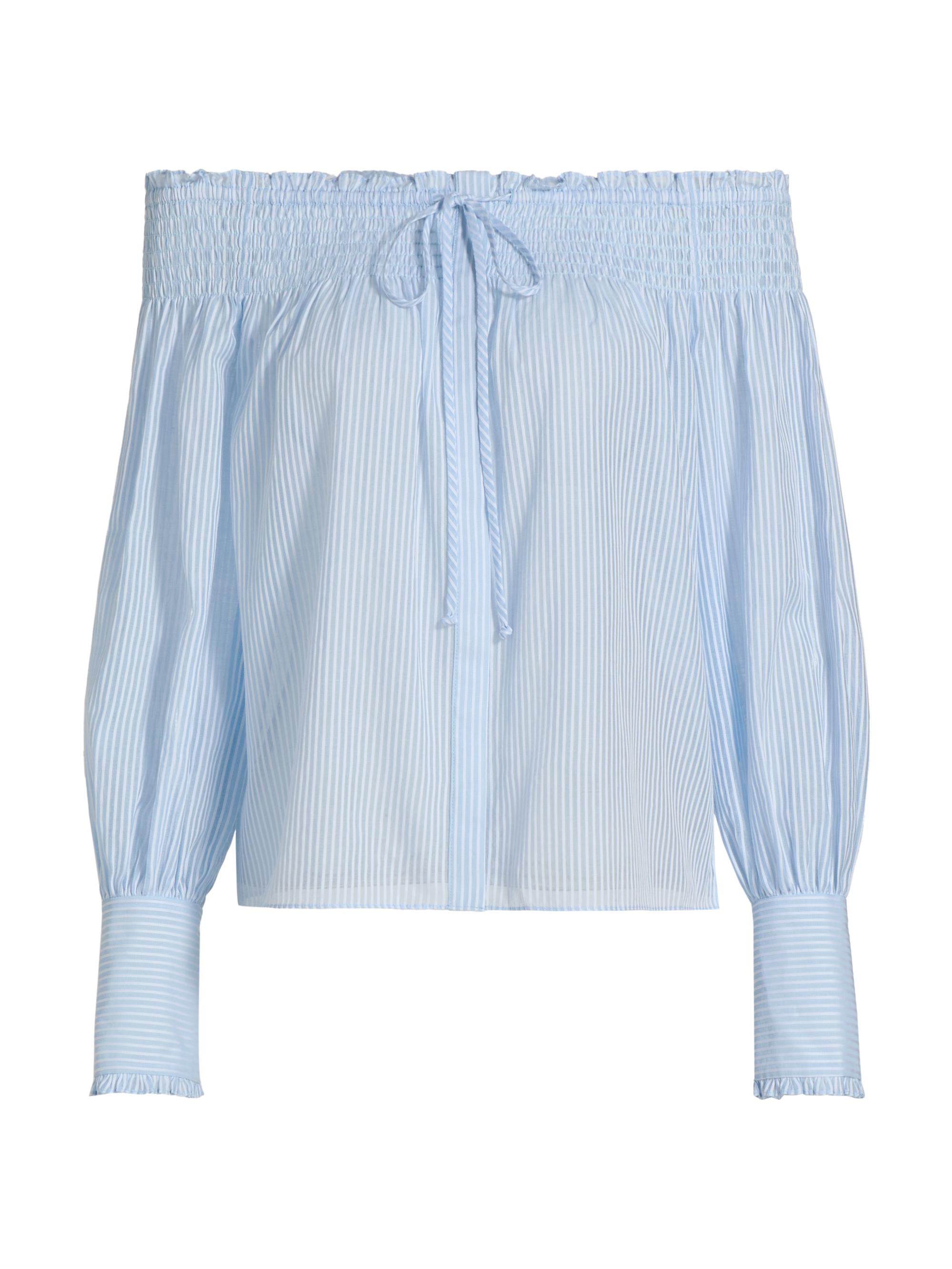Kobi Halperin Women's Robin Cotton-Silk Blouse - Light Blue