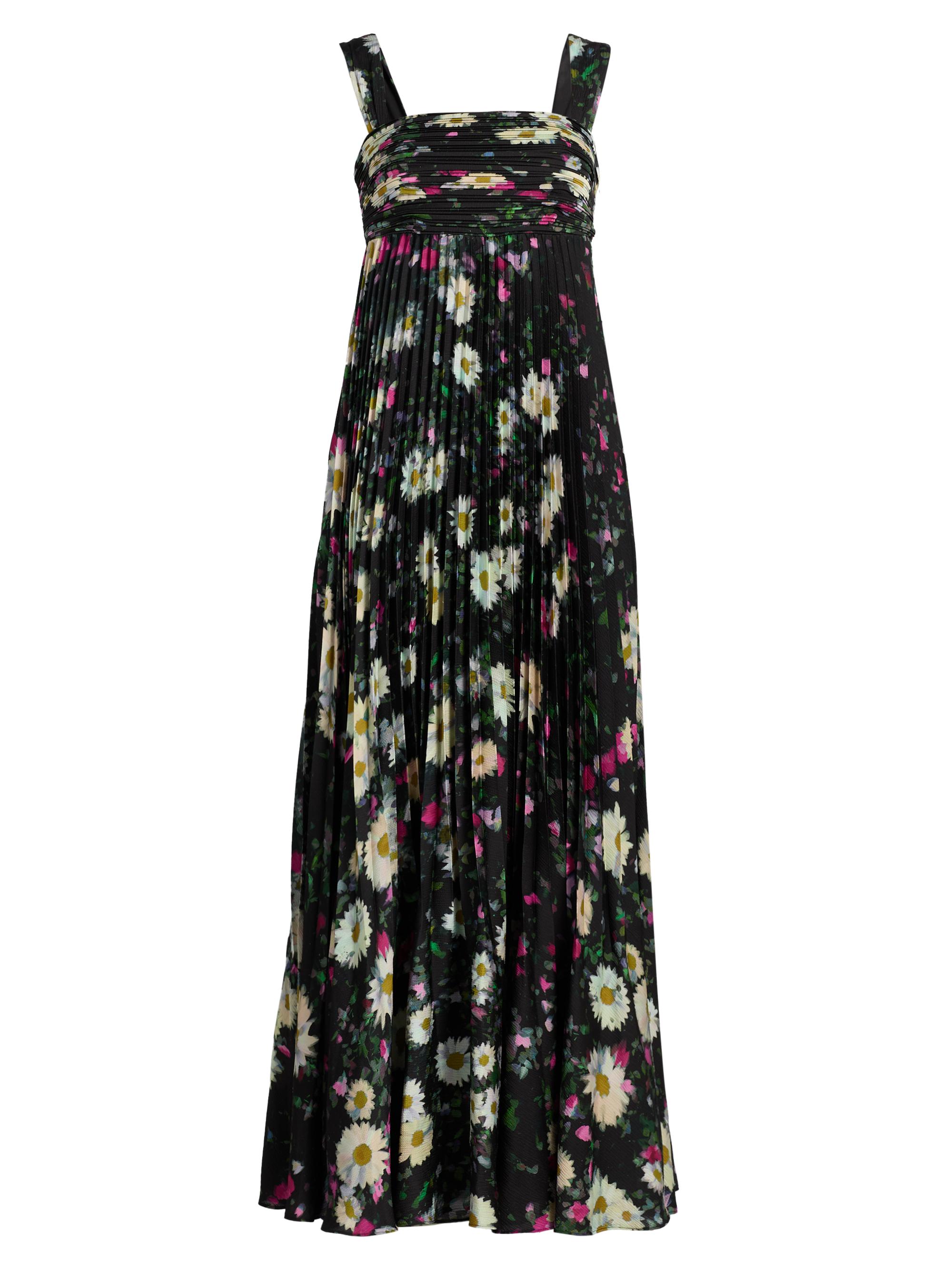 Kobi Halperin Women's Ezra Floral Pleated Midi-Dress - Black Multi