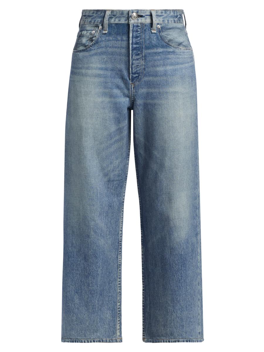 【関税込み】rag & bone ブラック Miramar Mia ジーンズ Rag & Bone Mel Miramar Mia Tie Waist Tapered Faux Jeans