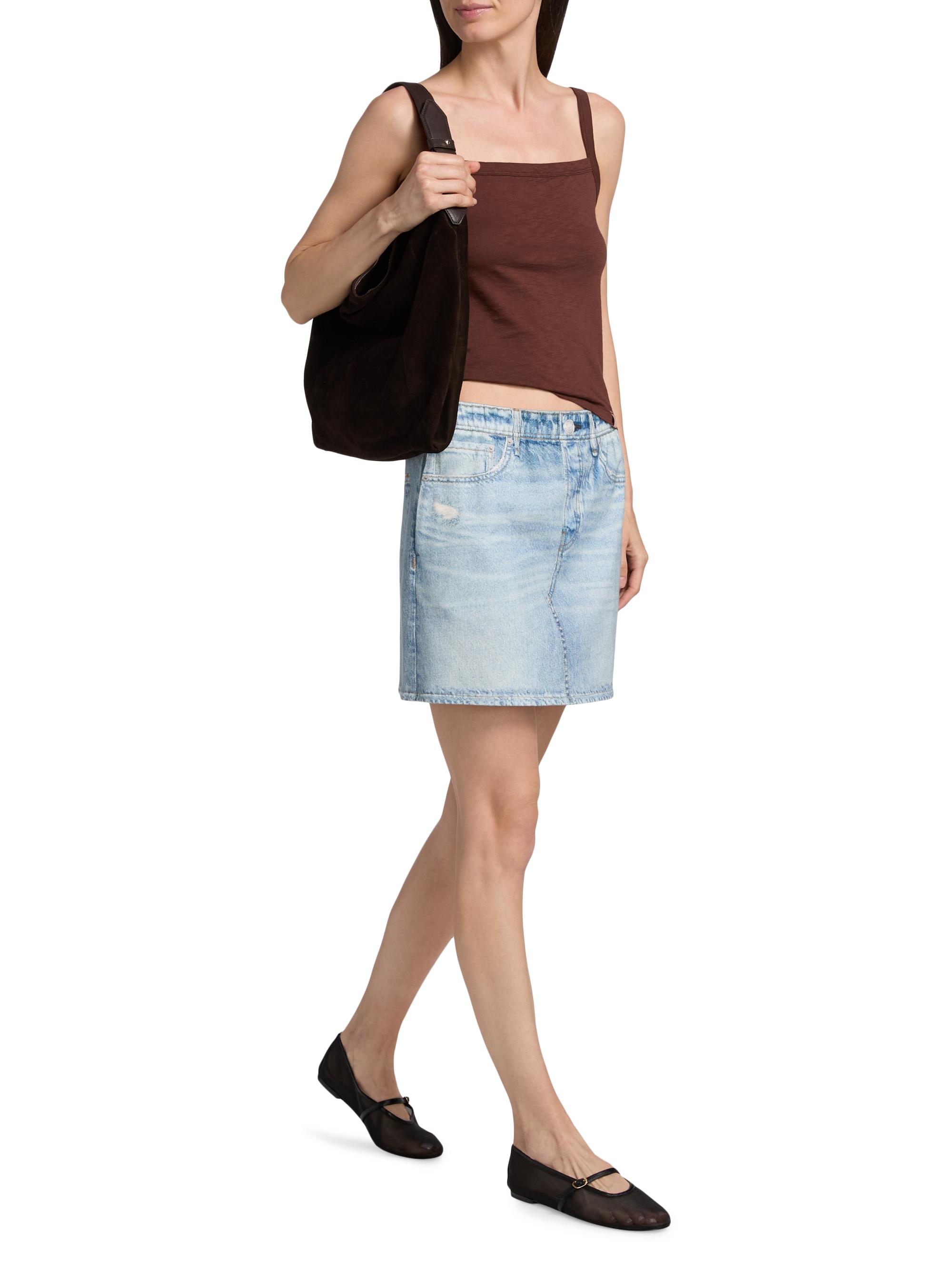 rag & bone The Miramar Terry Miniskirt | Saks Fifth Avenue