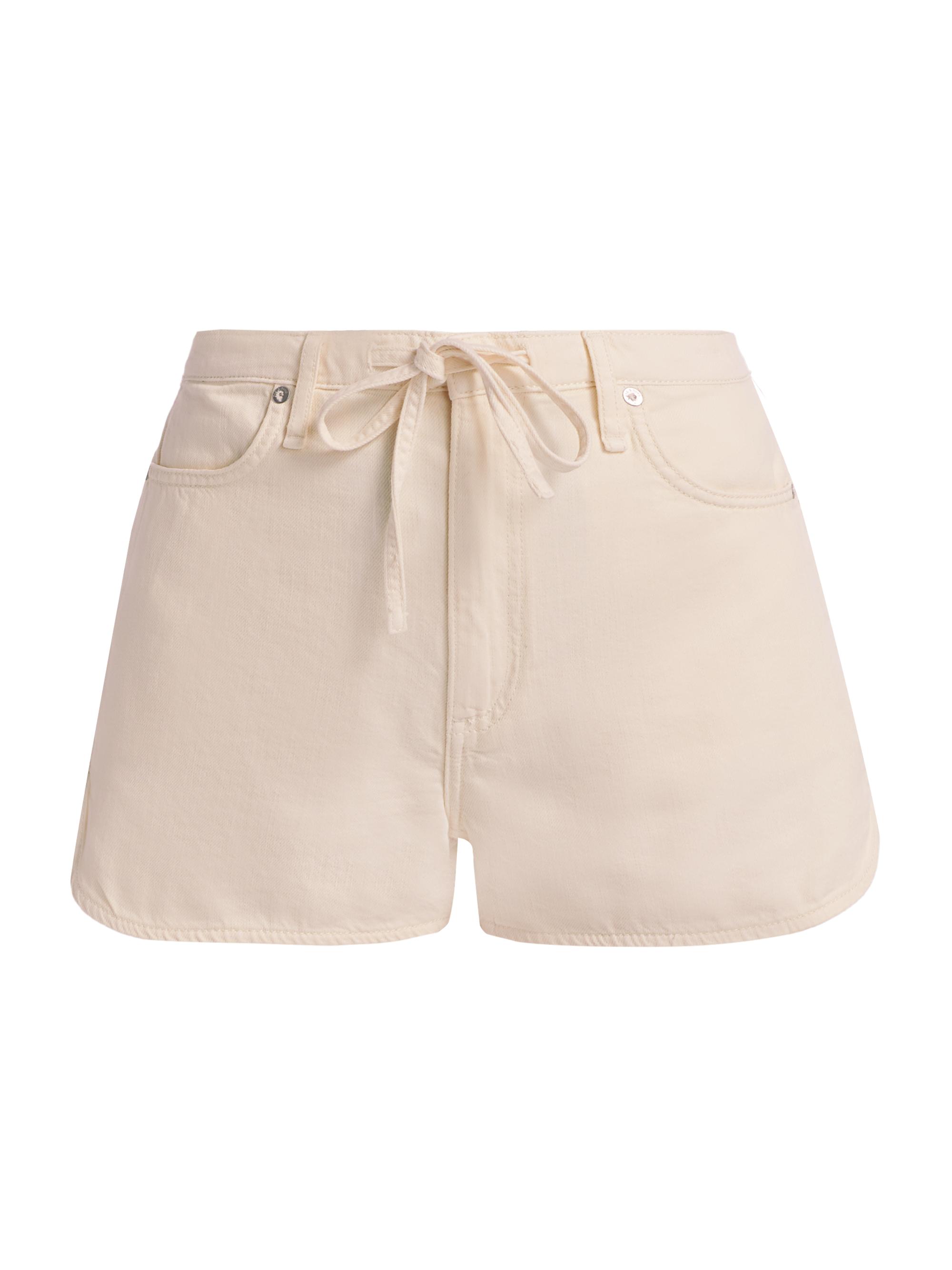rag & bone Women's Nolan Featherweight Shorts - Ecru
