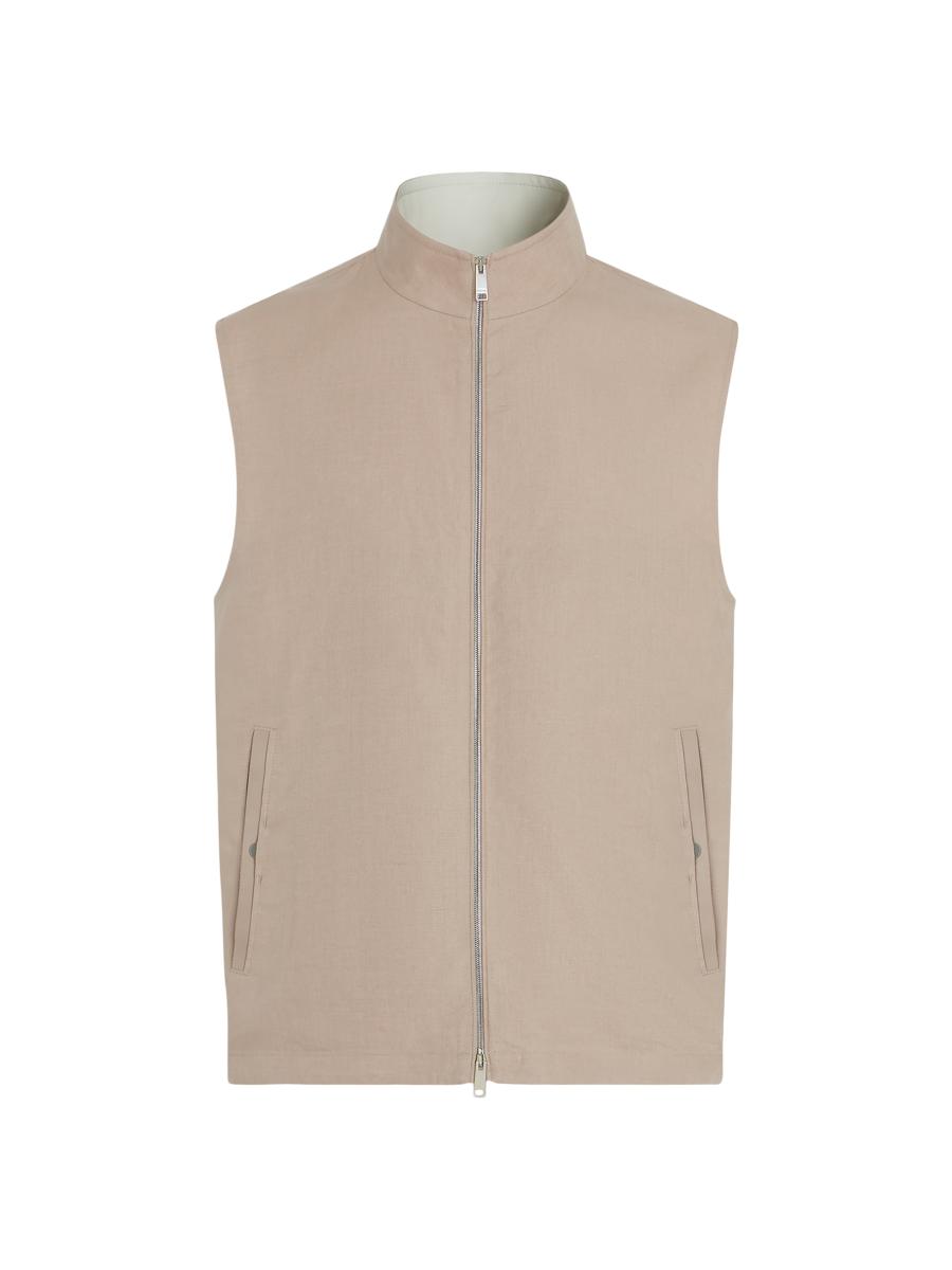 ZEGNA Oasi Lino Vest | Saks Fifth Avenue