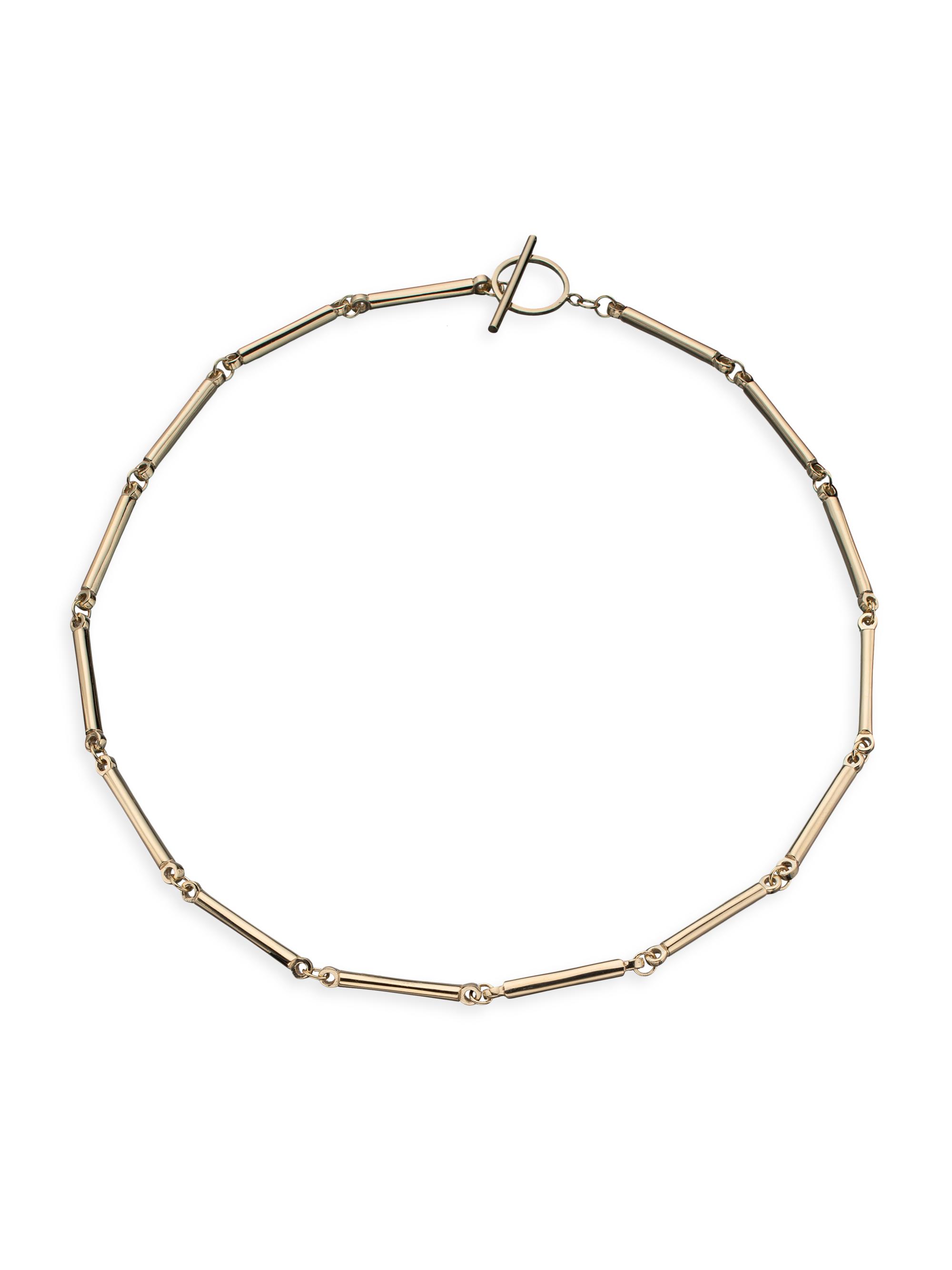Jennifer Zeuner Jewelry Women's Bex 18K-Gold-Plated Chain Necklace - Gold Vermeil