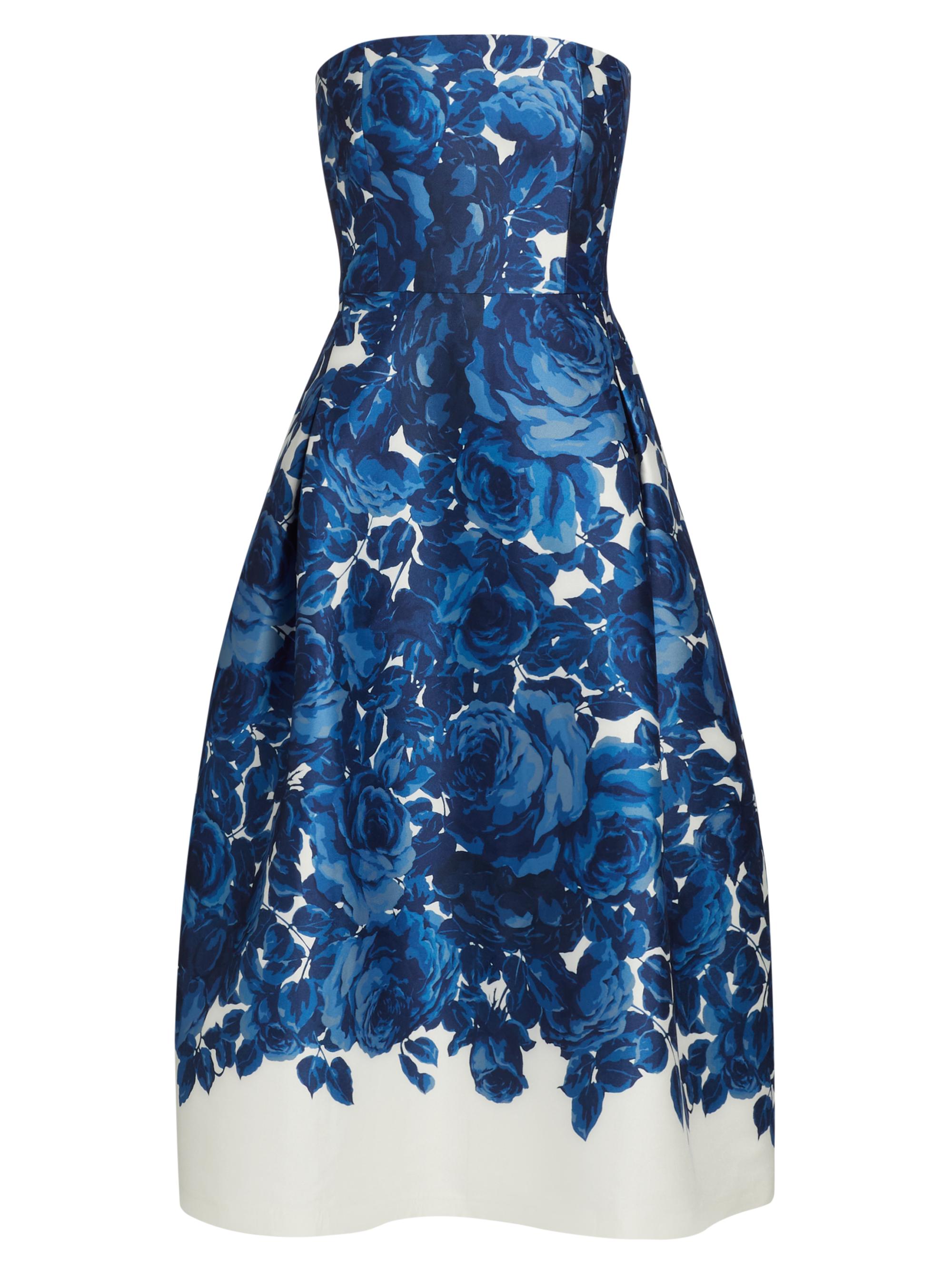 Sachin & Babi Women's Shay Strapless Midi-Dress - Nocturne Roses