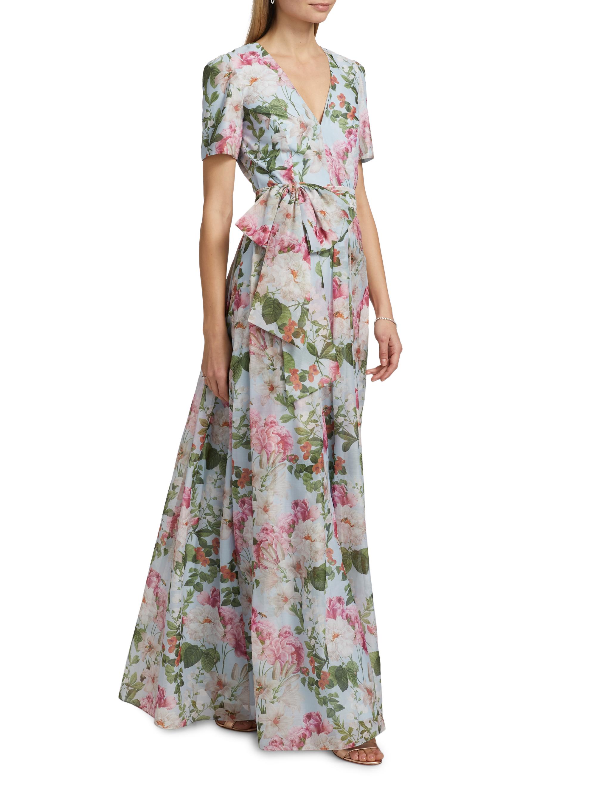 SACHIN BABI Bronwyn Floral Gown | Saks Fifth Avenue