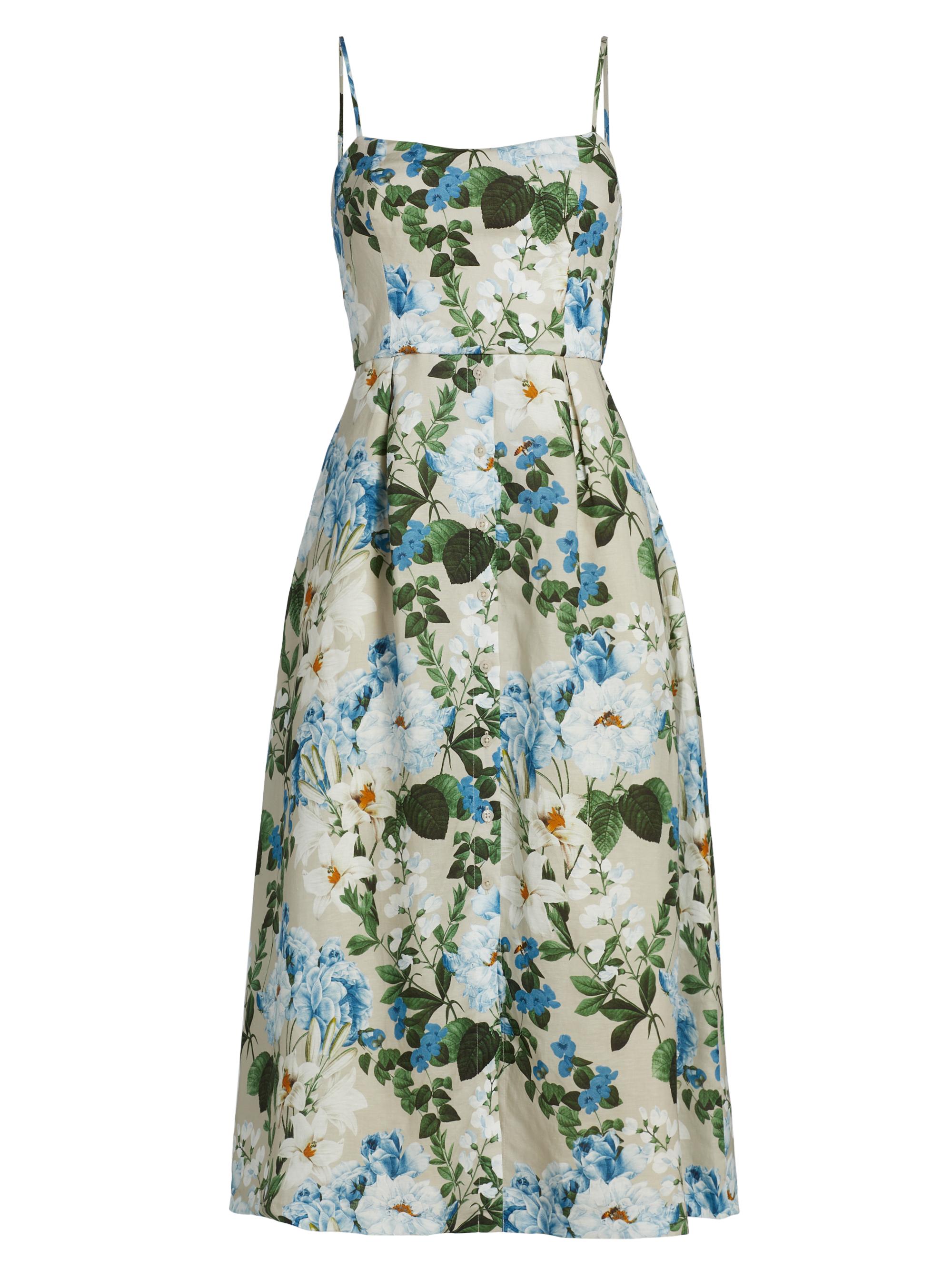 Sachin & Babi Women's Pru Floral Midi-Dress - Dune And Dusk Petals