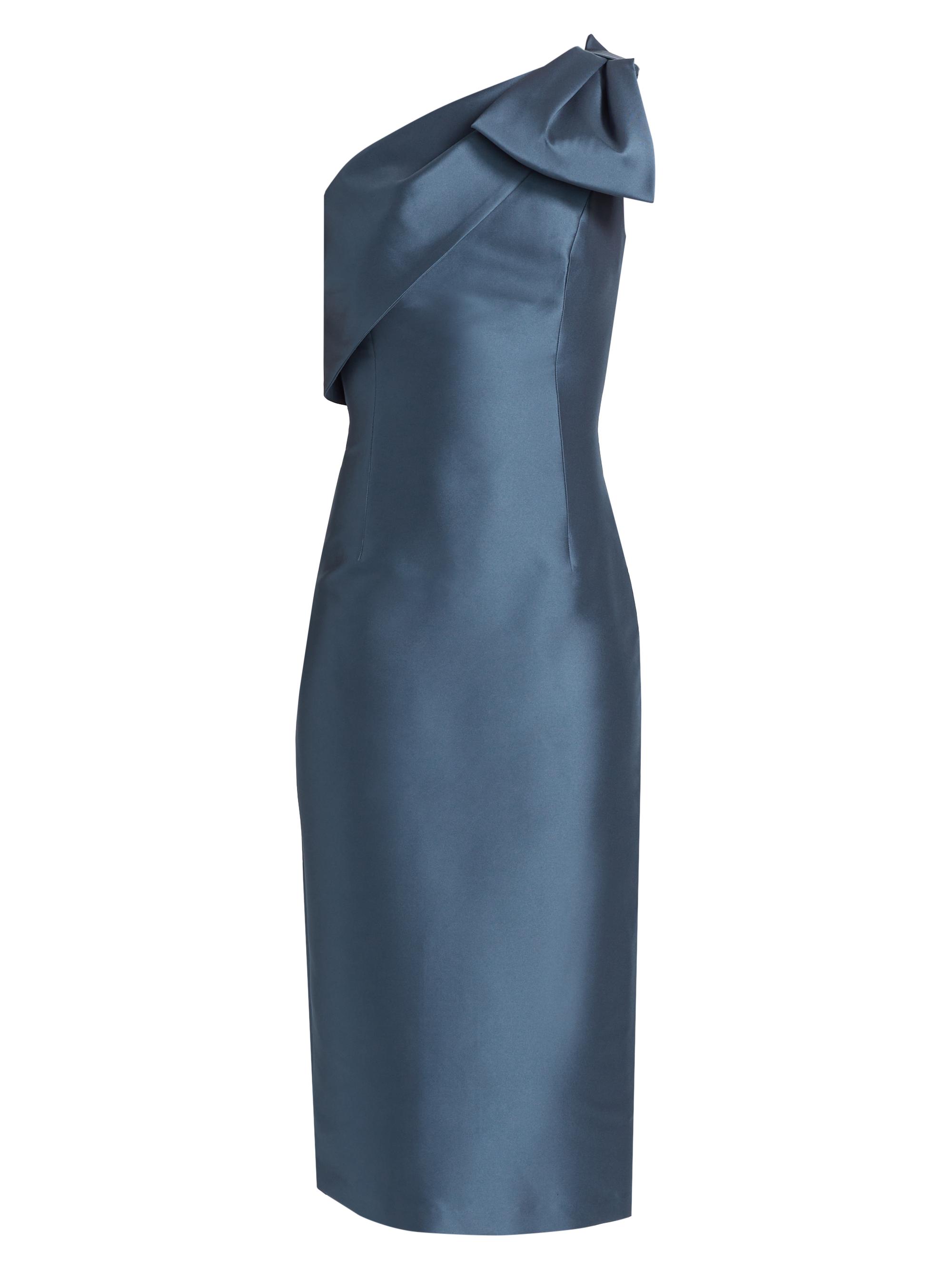 Sachin & Babi Women's Sharla One-Shoulder Cocktail Dress - Steel Blue