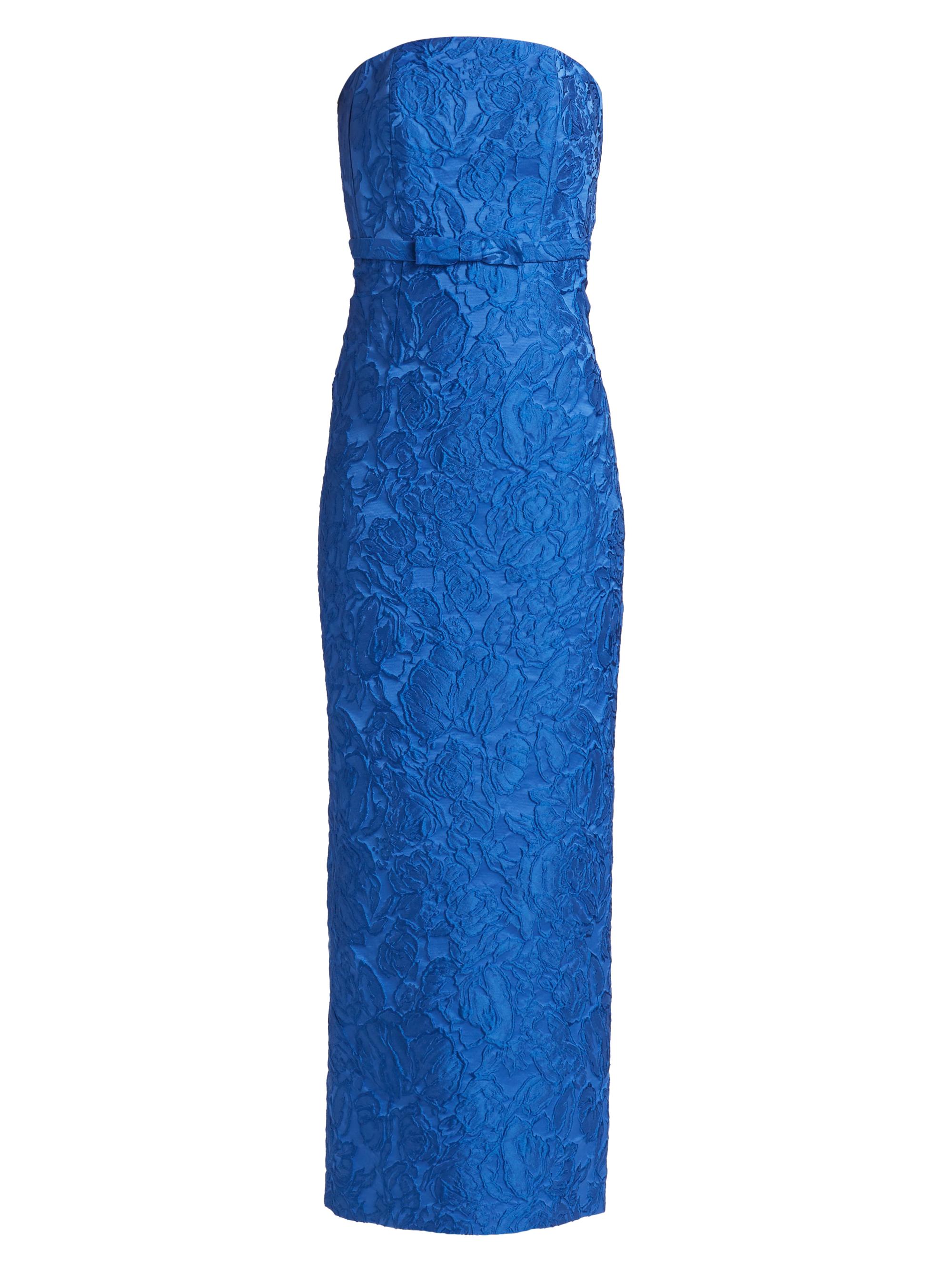 Sachin & Babi Women's Sophia Lace Strapless Gown - Moonbeam