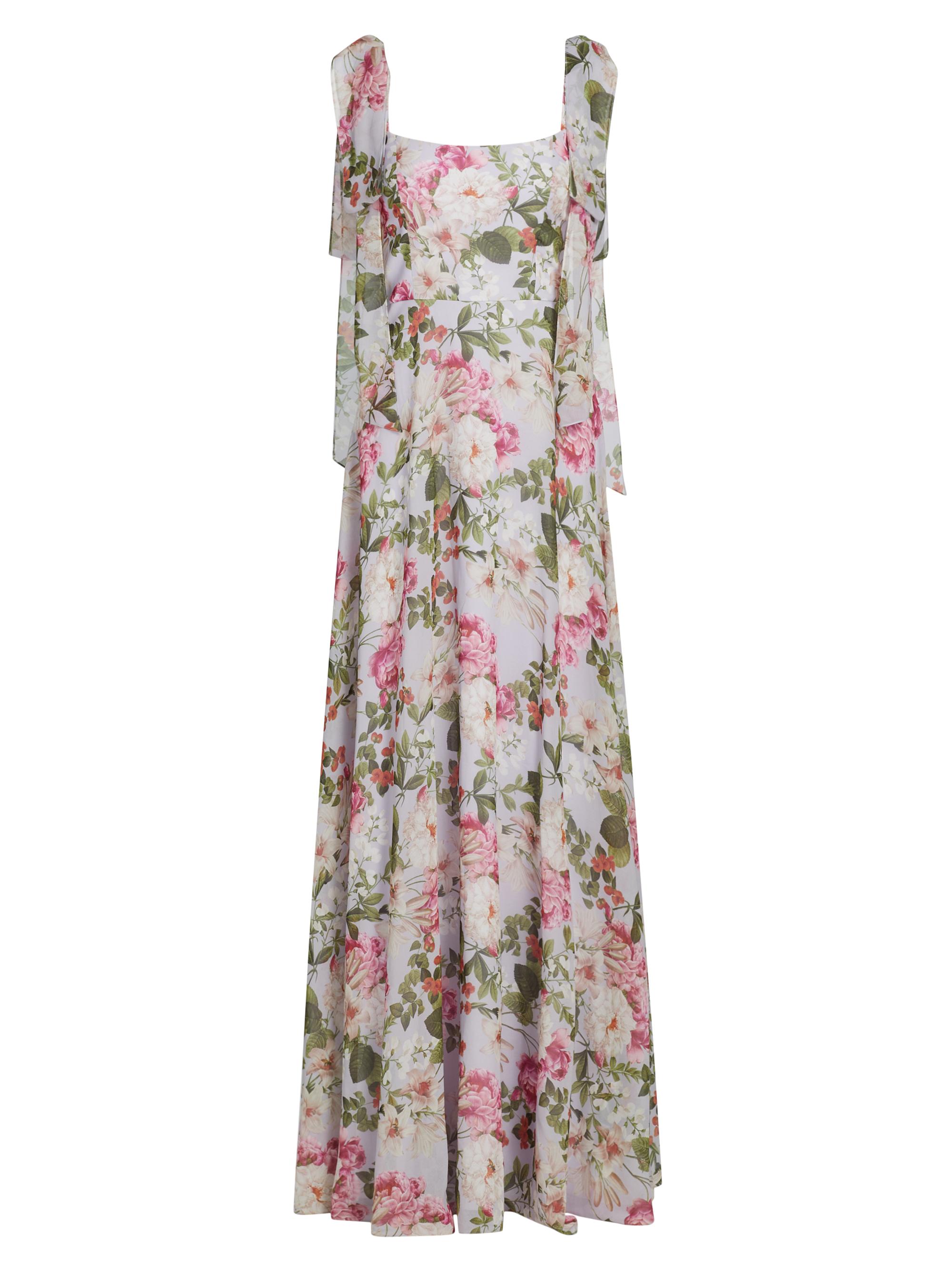Sachin & Babi Women's Pearl Floral Gown - Petit Perwinkle And Petals