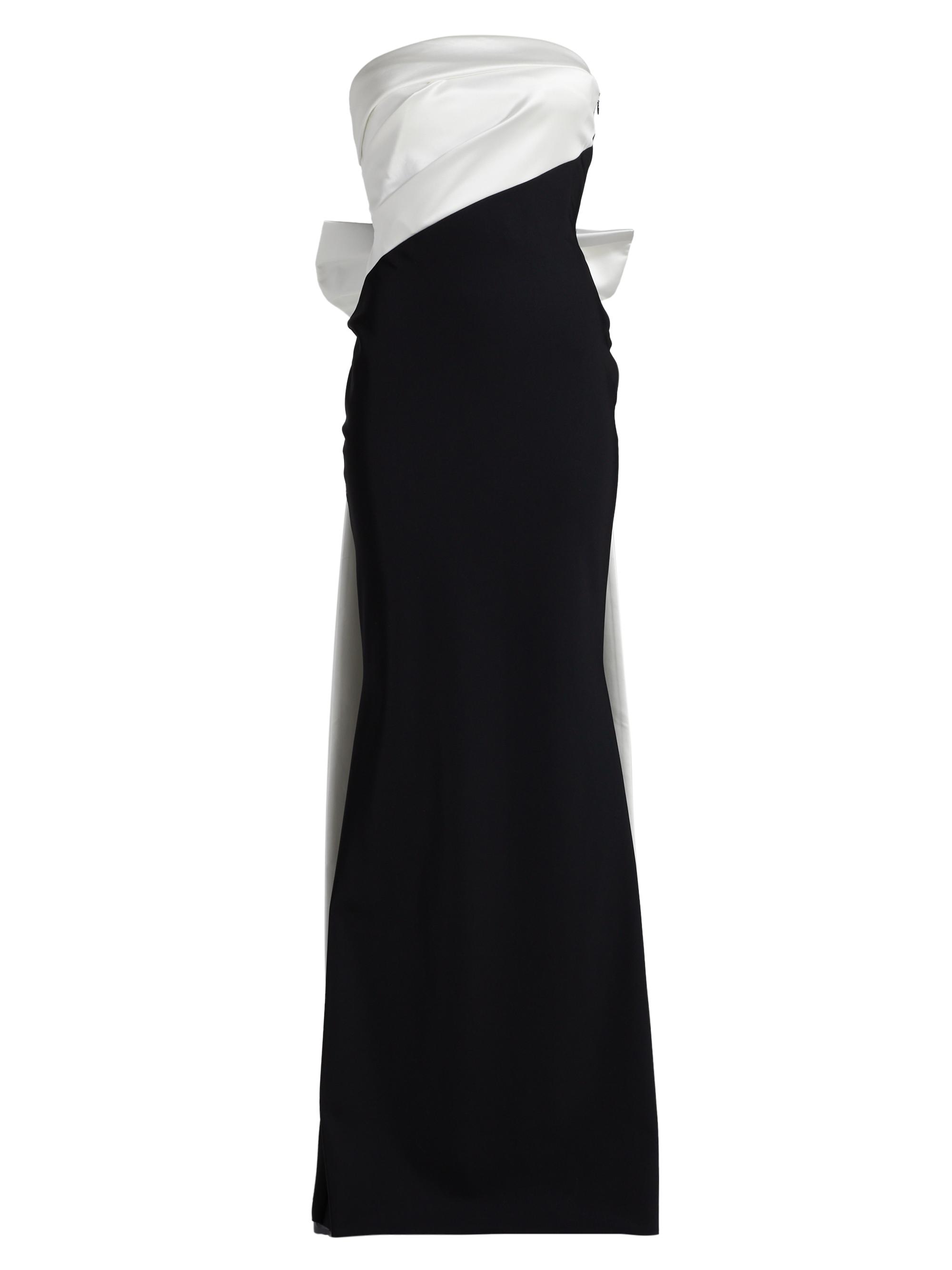 Chiara Boni La Petite Robe Tawia Two-Tone Asymmetric Gown | Saks