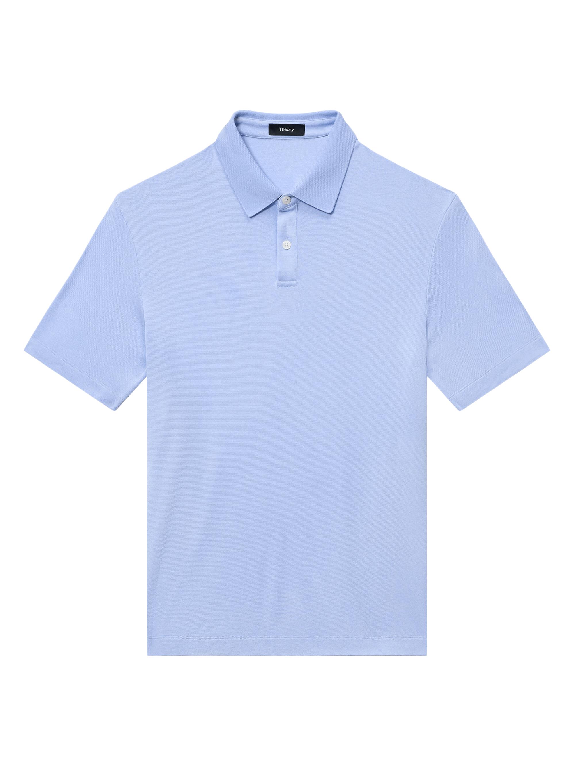 Theory Men's Kayser Knit Polo Shirt - Eggshell