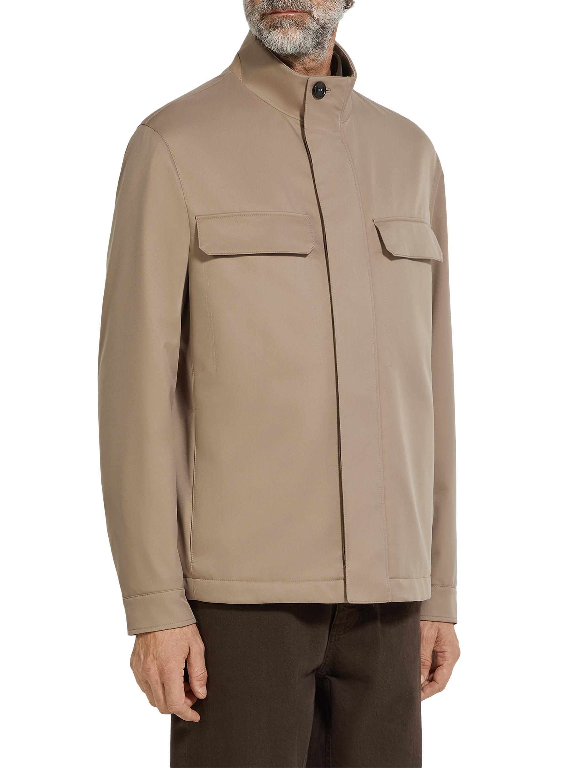 ZEGNA Motorin 125CC Microfiber Field Jacket | Saks Fifth Avenue