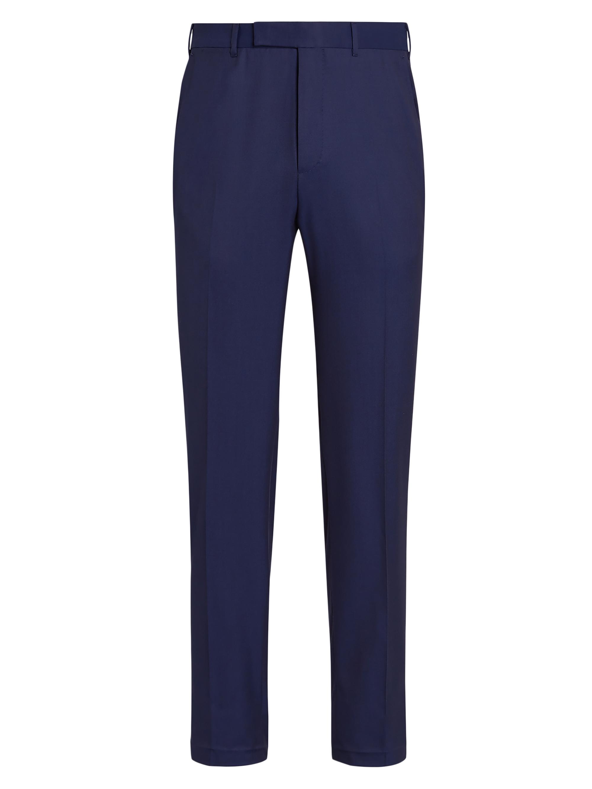 ZEGNA Men's Slim-Fit Centoventimila Wool Pants - Blue
