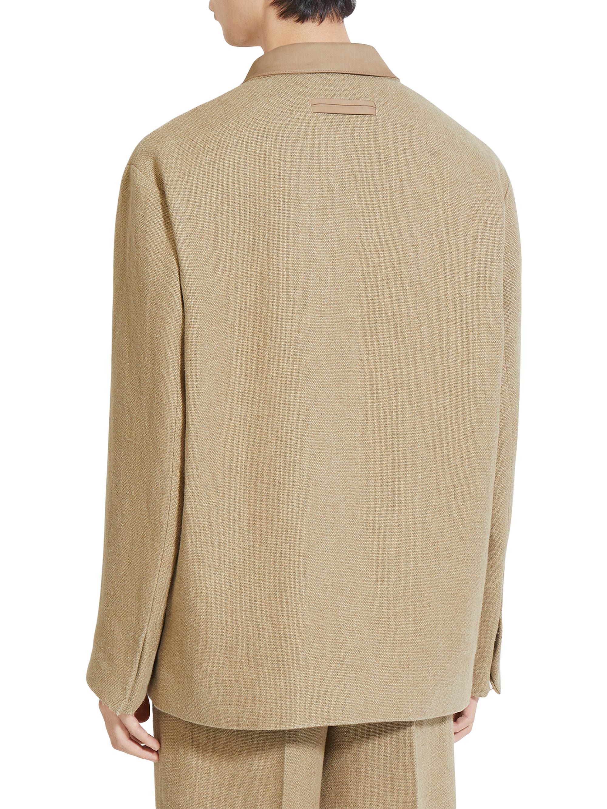 ZEGNA Linen Chore Jacket | Saks Fifth Avenue