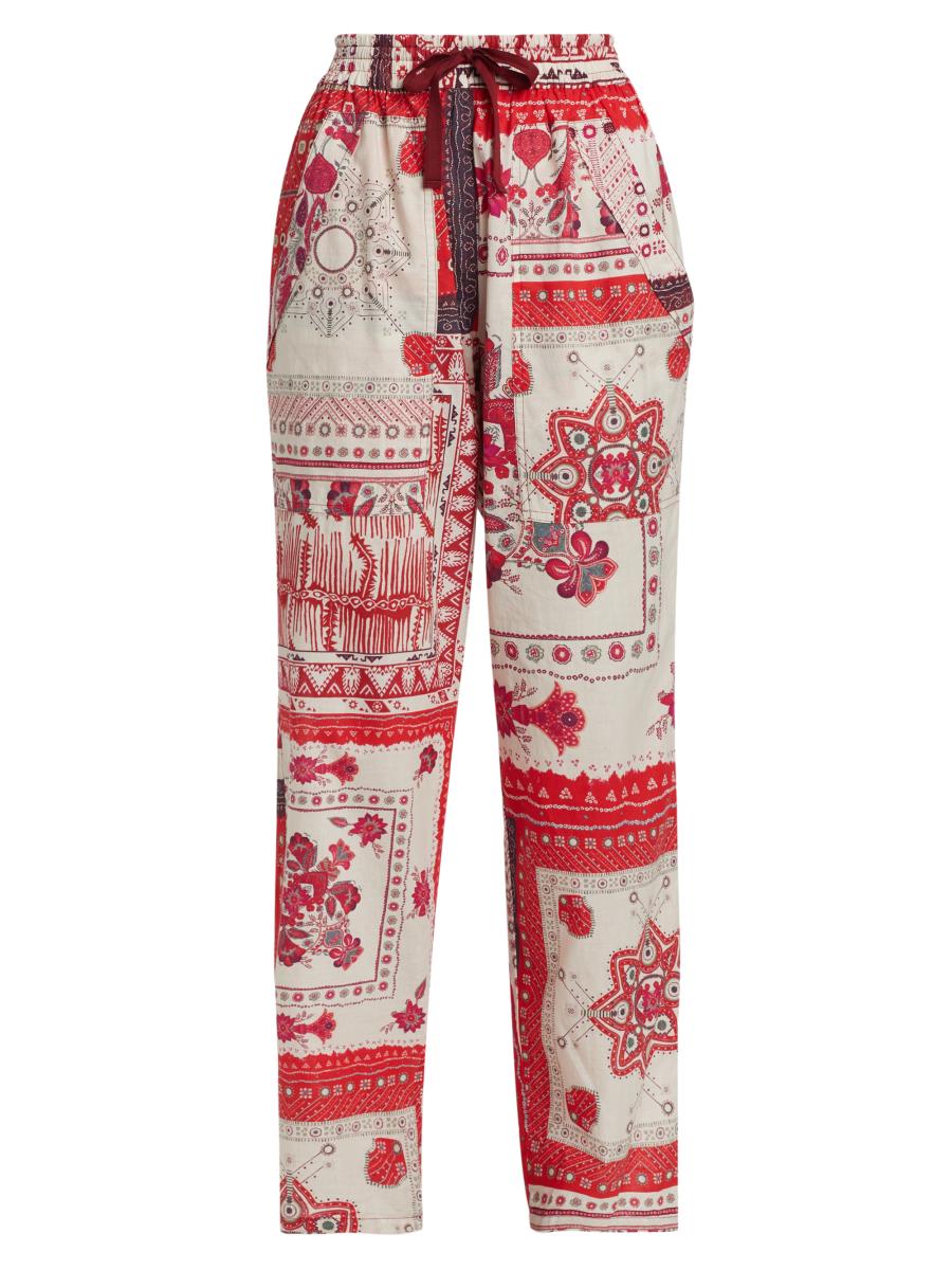 Isabel Marant Étoile Fedora Bandana Voile Pants | Saks Fifth