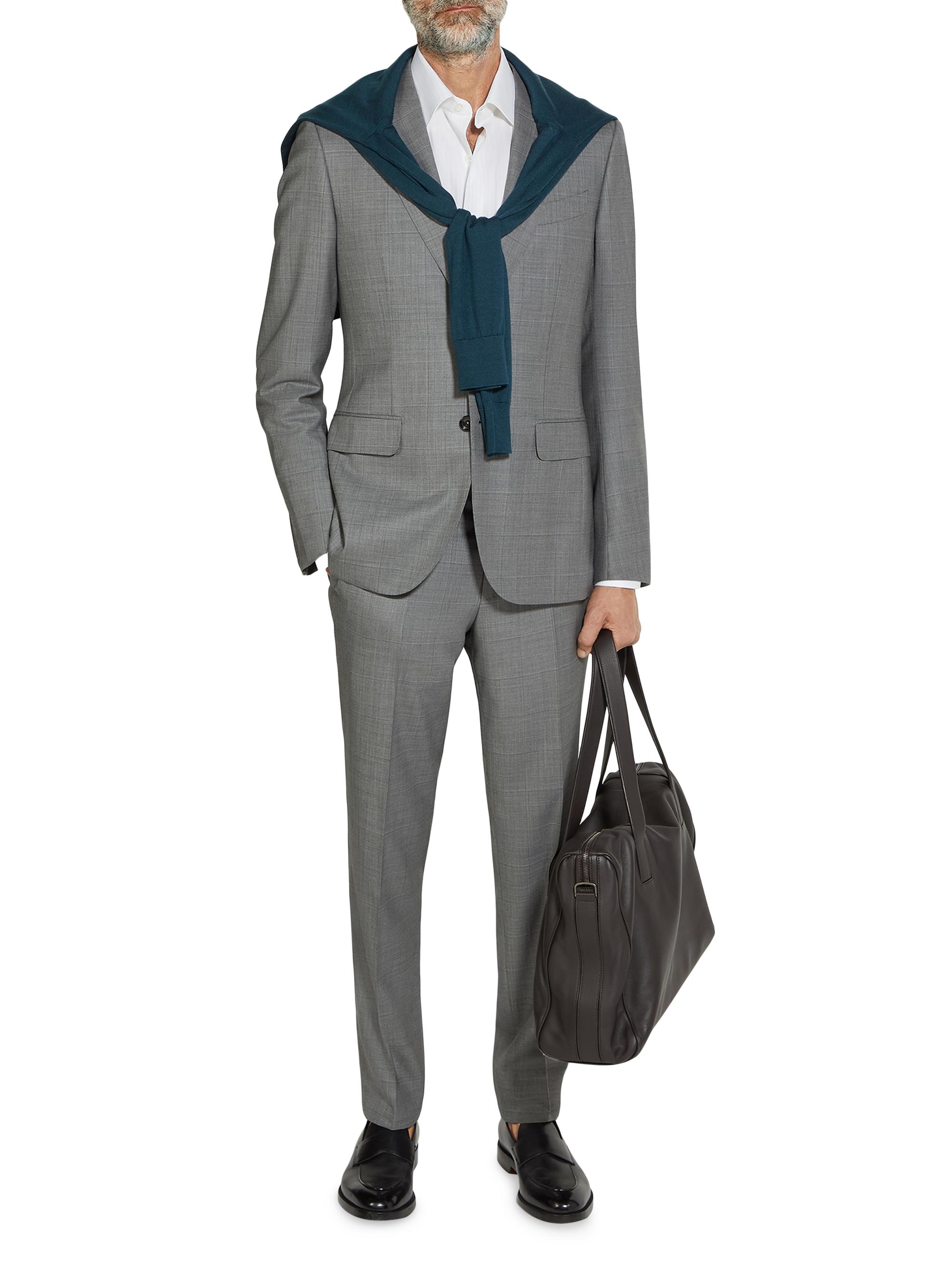 Men's ZEGNA Designer Suits | Saks Fifth Avenue