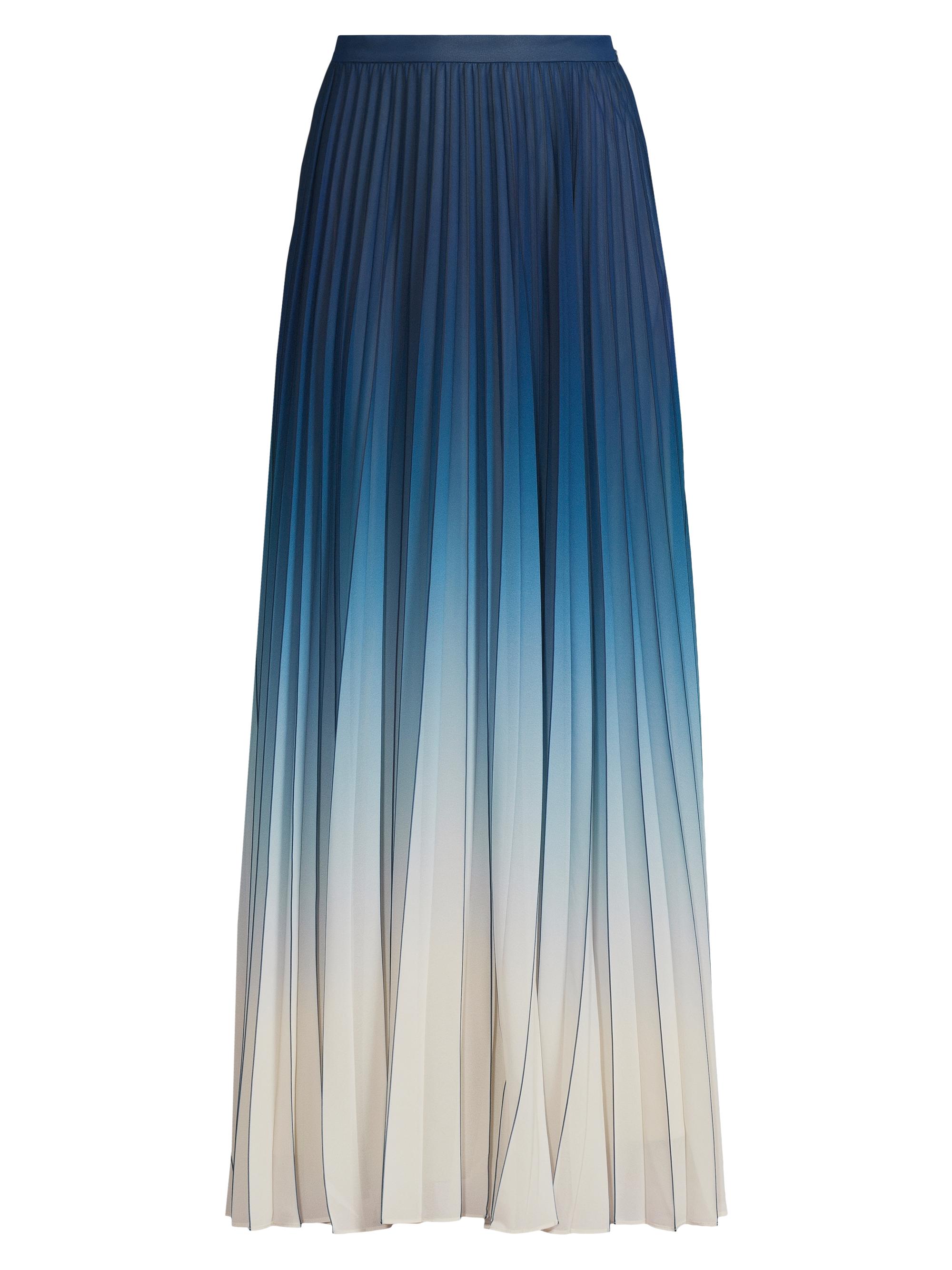 Ungaro Women's Lila Ombré Maxi Skirt - Cosmic Blue Ombre