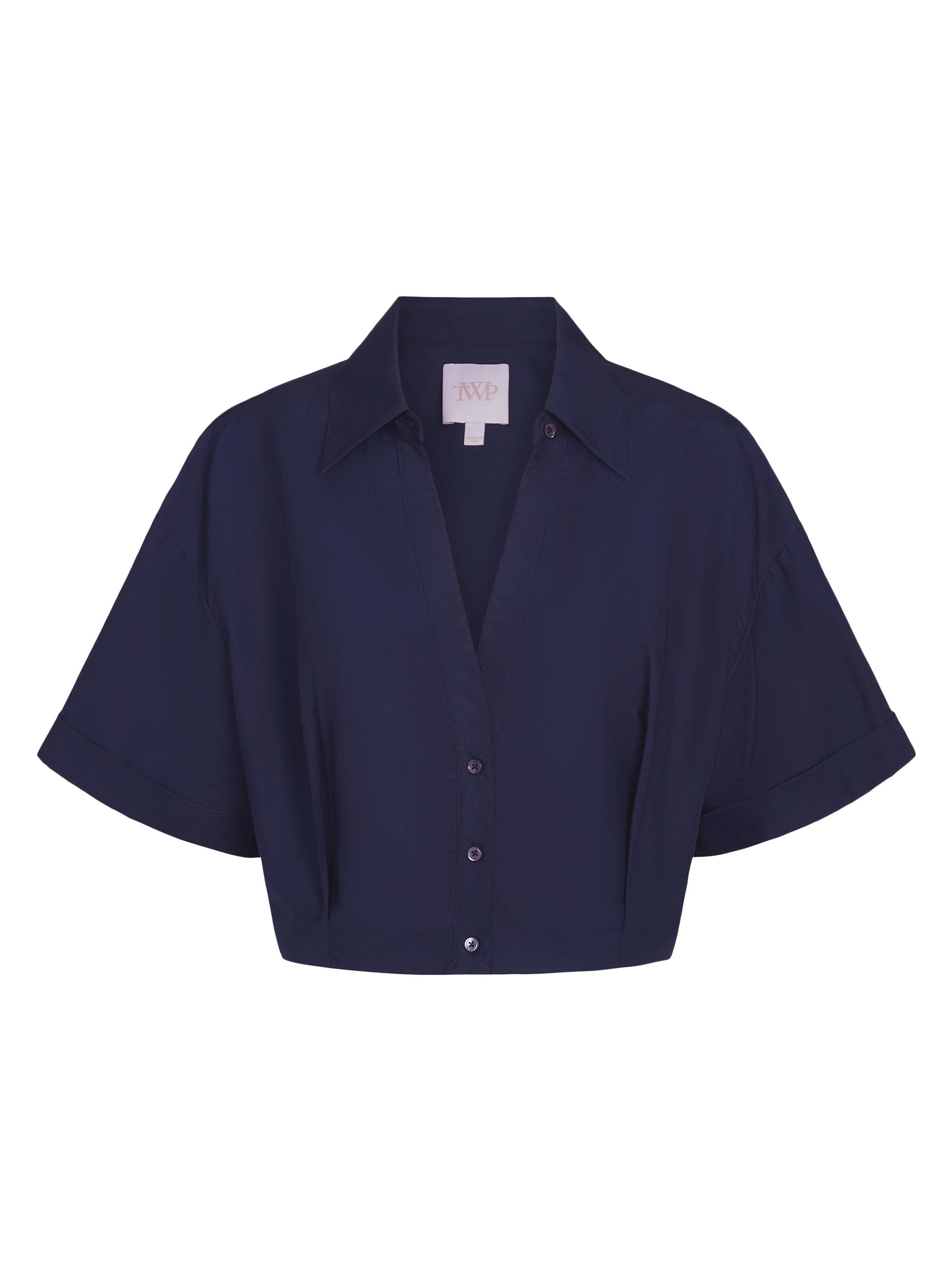 TWP Women's She Comes And Goes Again Shirt - Midnight