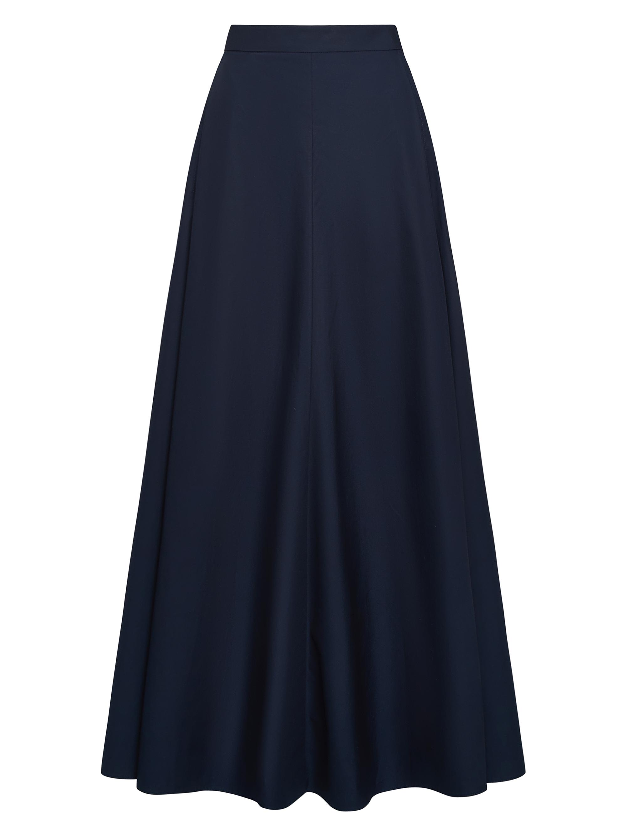 TWP Women's Cecelia's Cotton Maxi Skirt - Midnight