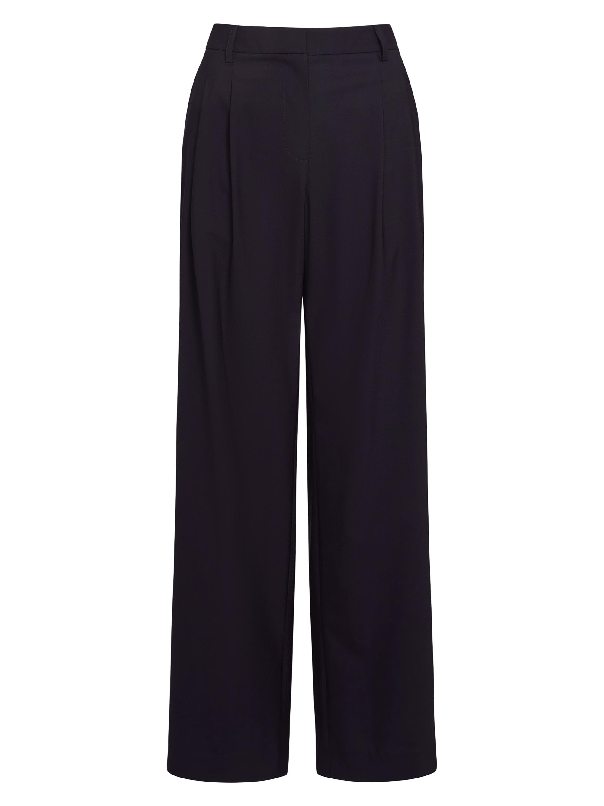 TWP Women's Sulli Cotton & Wool Trousers - Midnight