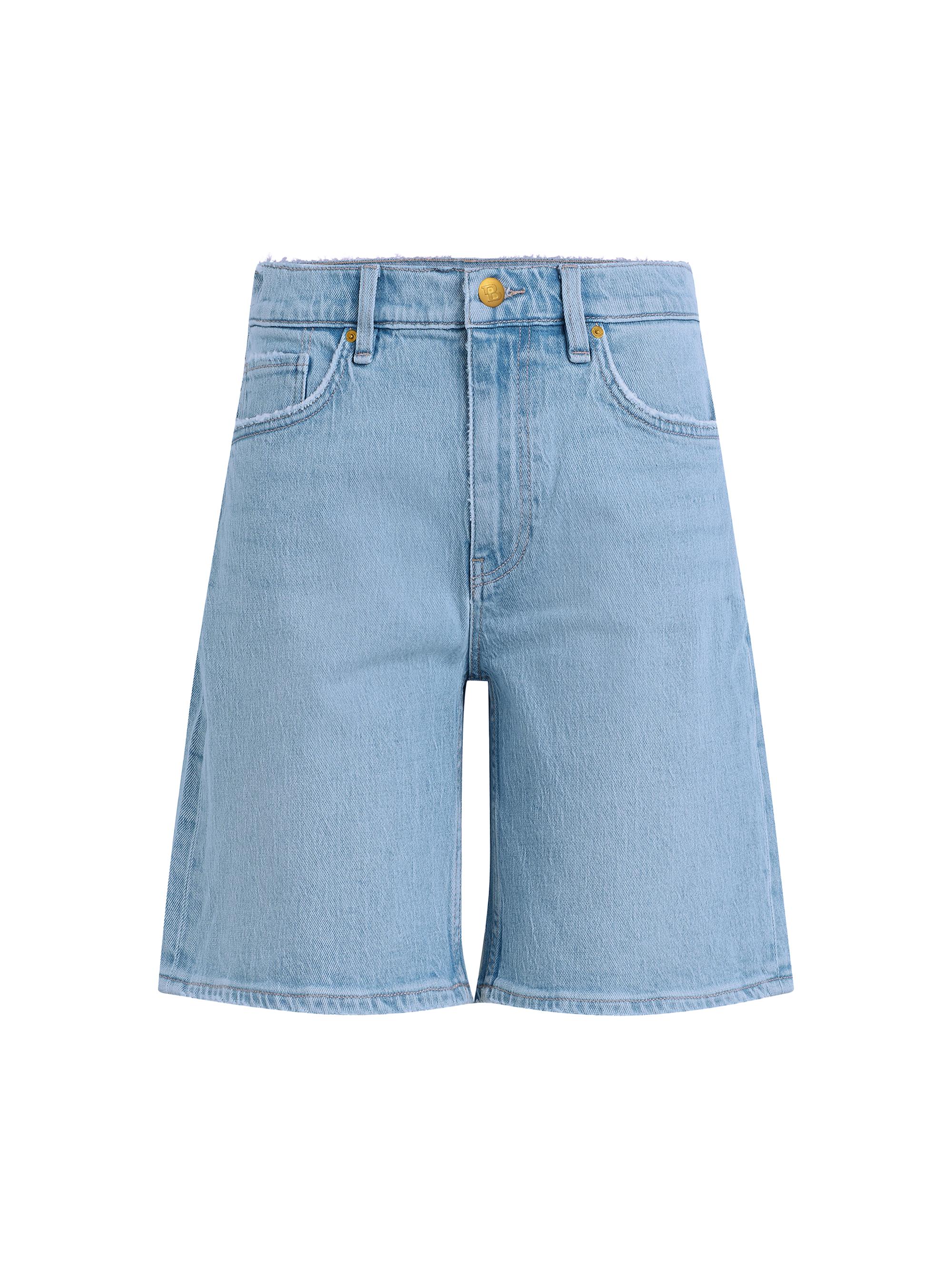 Hudson Jeans Women's Brooks Nader x Hudson Bayou Boyfriend Shorts - Basin Bridge