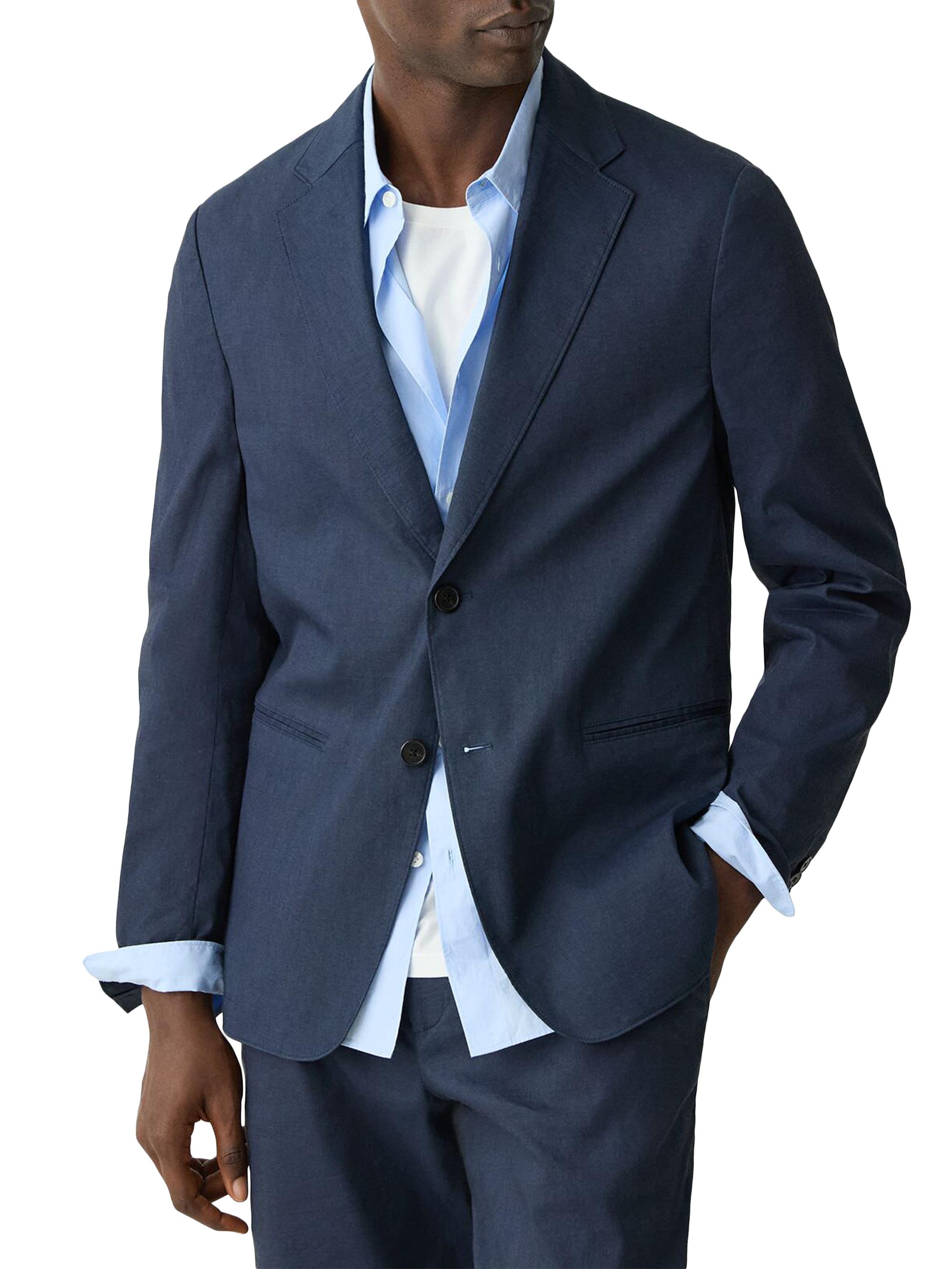 Theory Clinton Stretch-Linen Blazer | Saks Fifth Avenue
