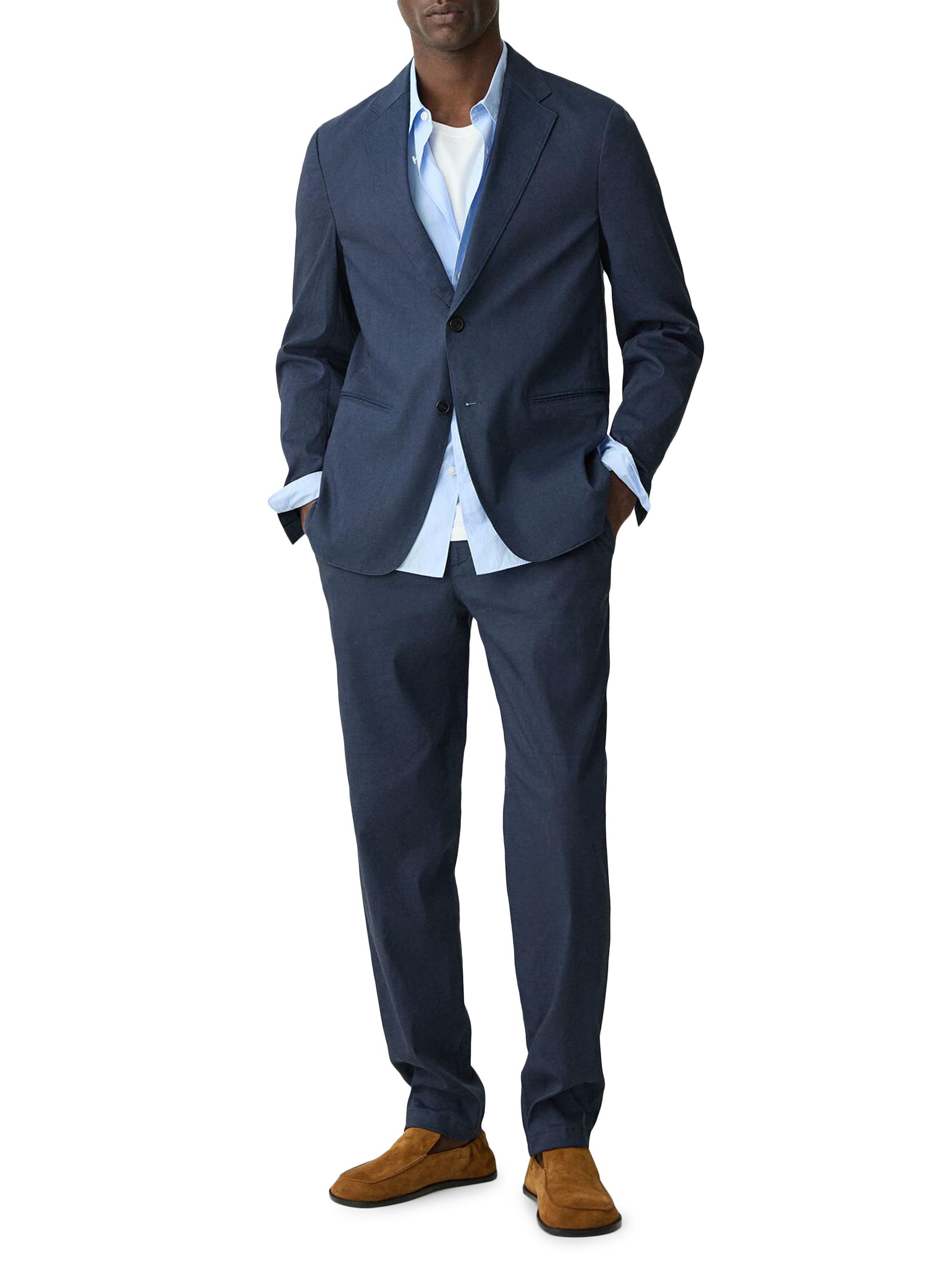 Theory Clinton Stretch-Linen Blazer | Saks Fifth Avenue