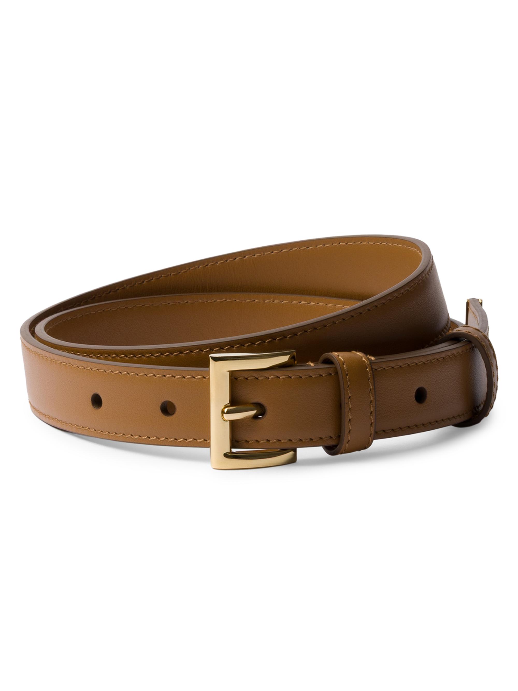 Prada Leather Belt | Saks Fifth Avenue