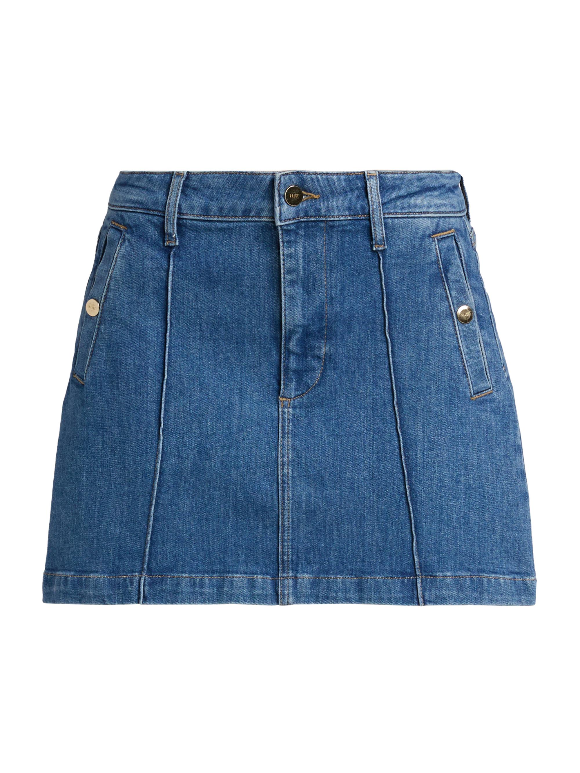Ramy Brook Kimi Denim A-Line Miniskirt | Saks Fifth Avenue